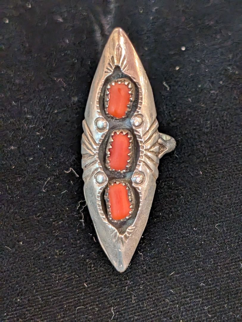 925 Red Turquoise Tr