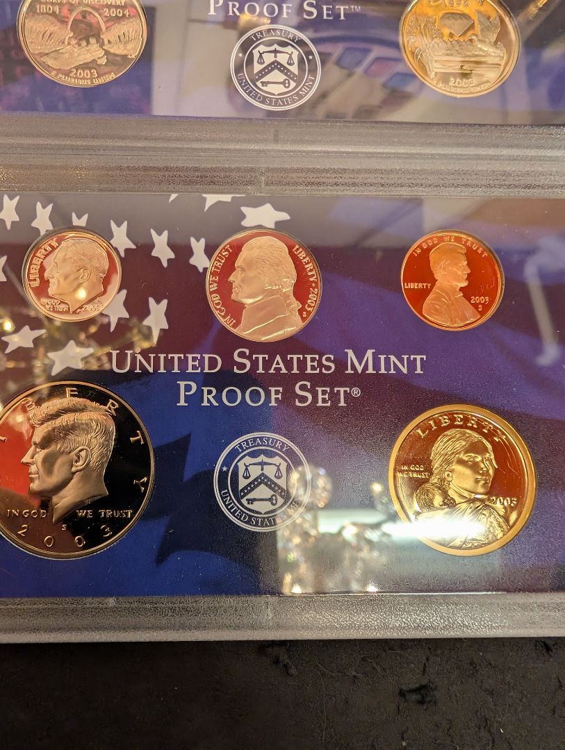 2003 clad proof set