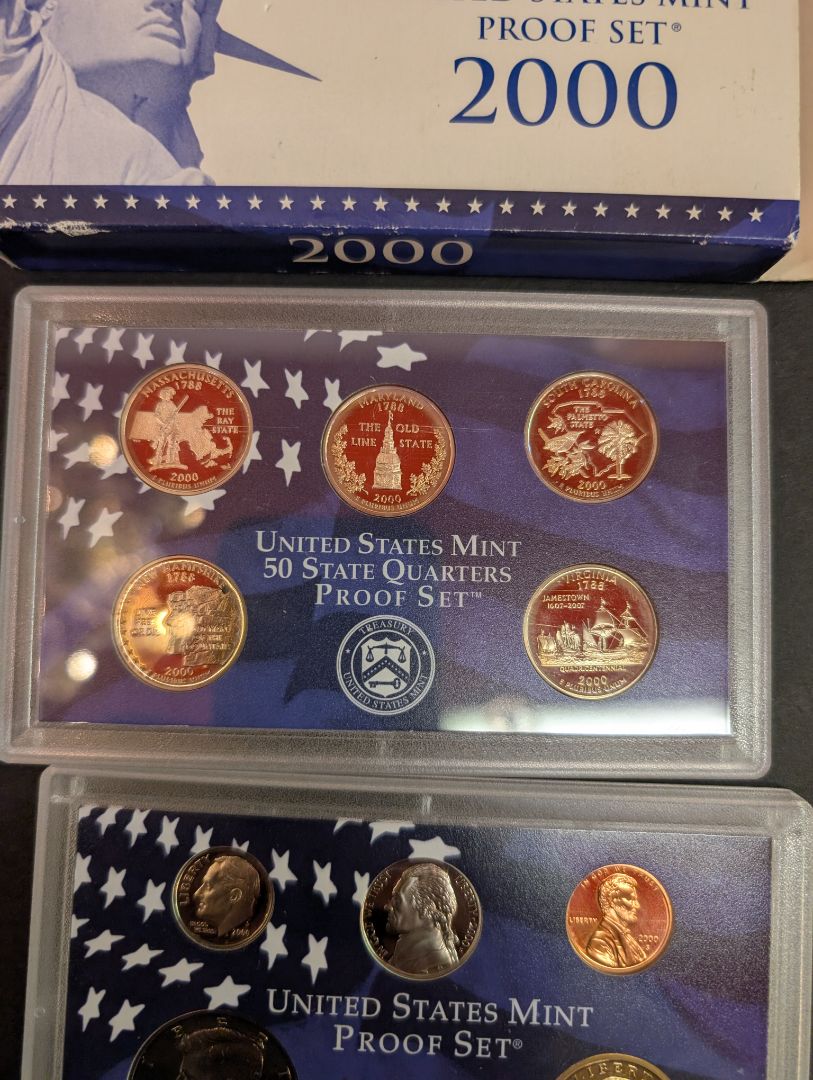 2000 mint proof set