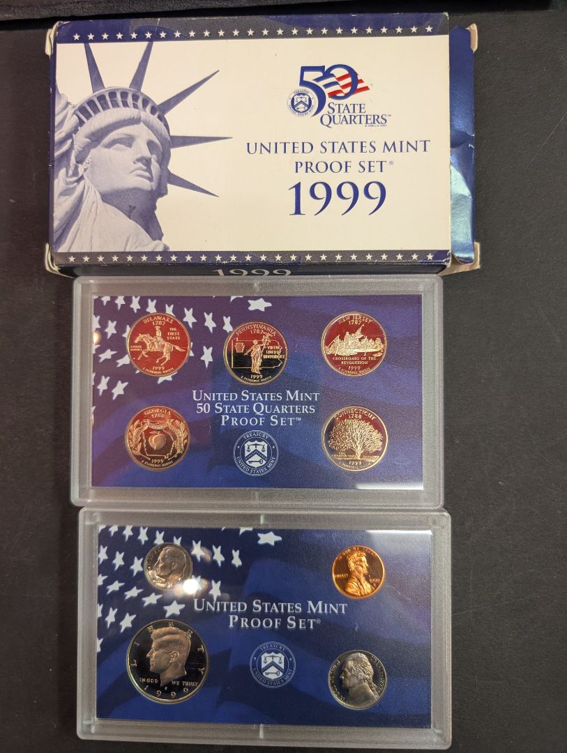 1999 mint proof set
