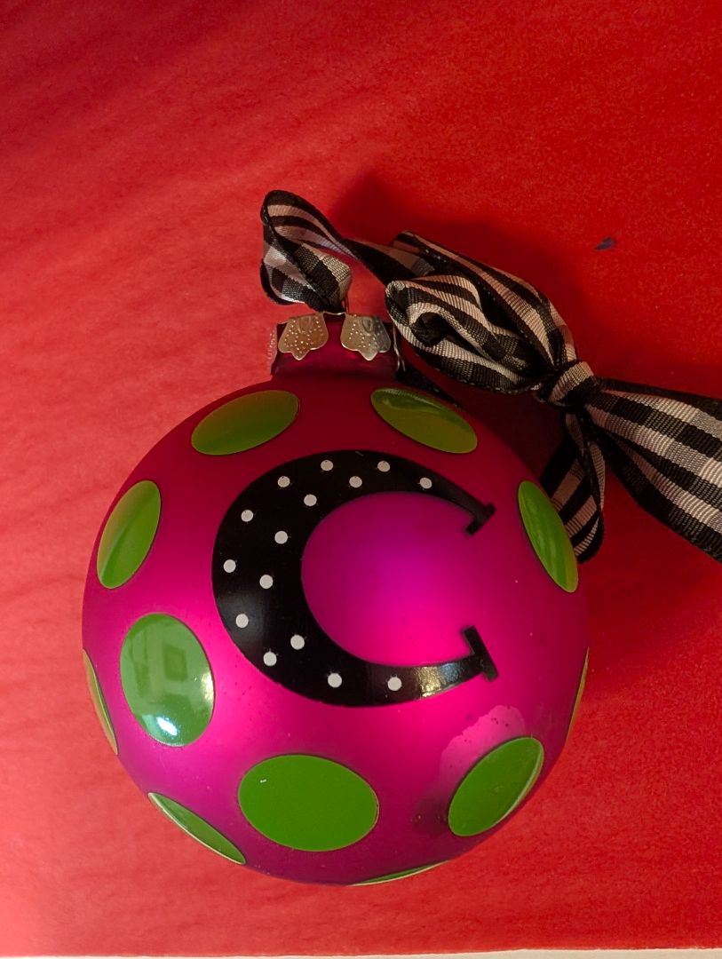 Tree ornament C Purple