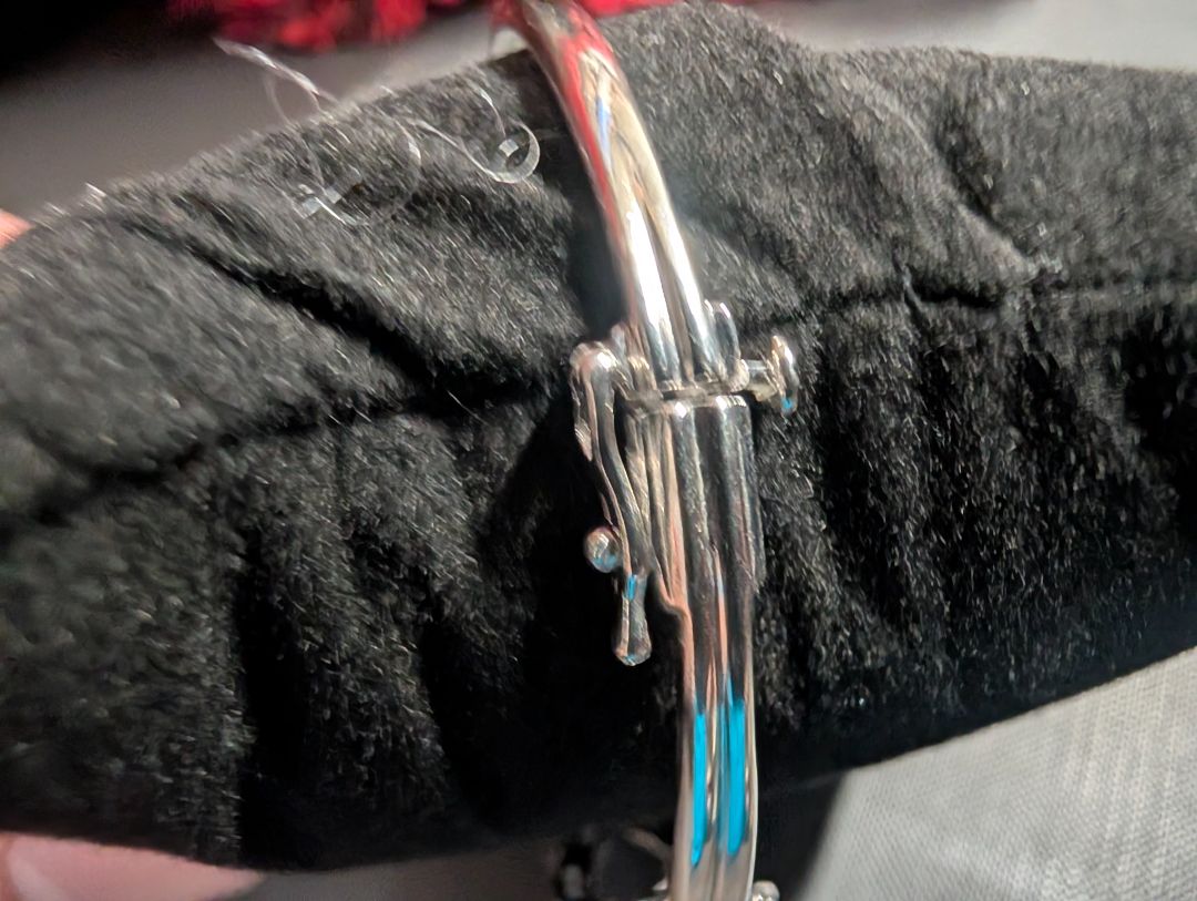 Diamond and Sterling bracelet