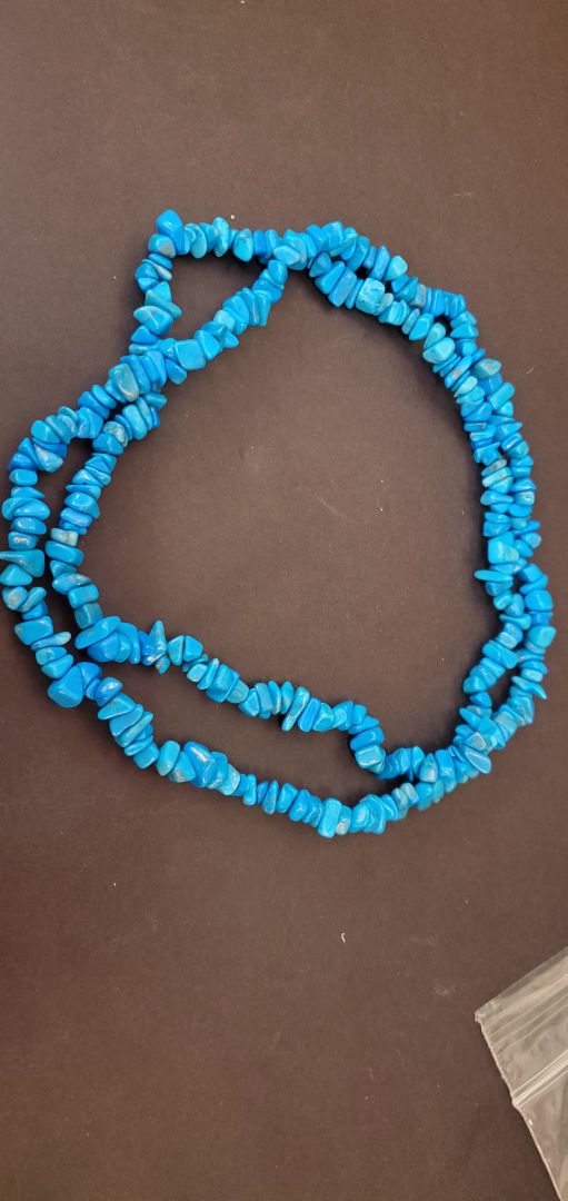 Turquoise Tumbled Shards Necklace