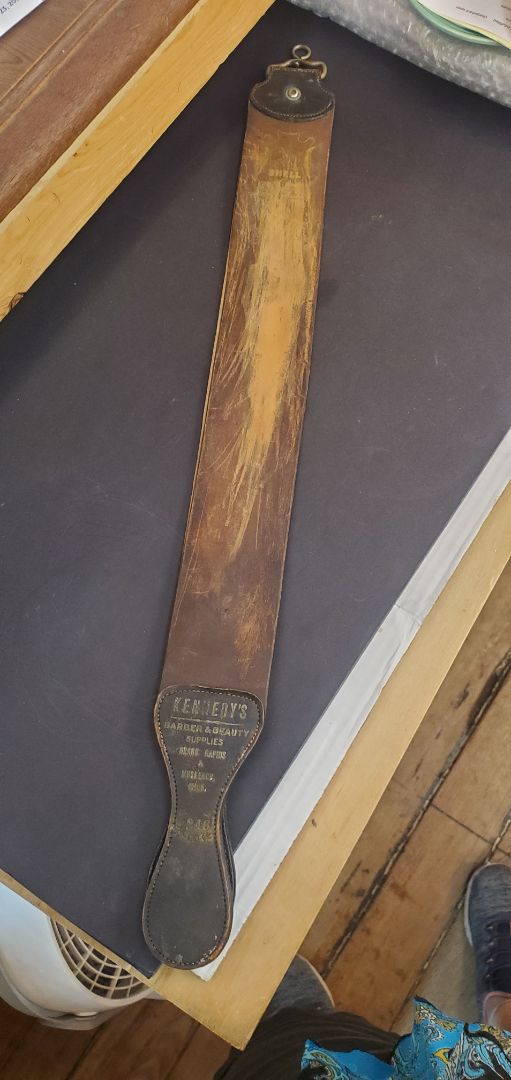 Vintage Straight Razor Strop