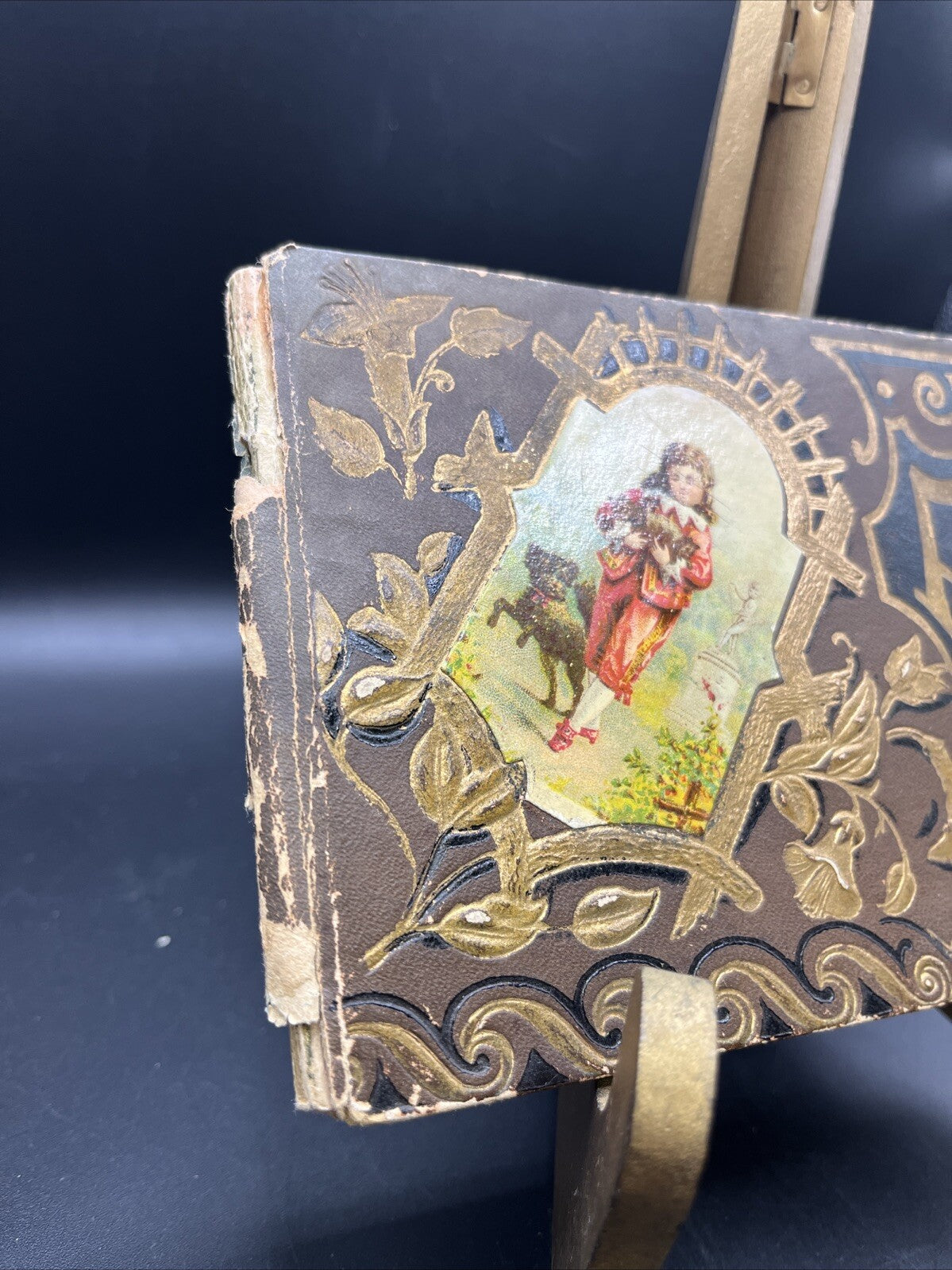 Antique Early 1900’s Autograph Album With Hand Written Notes