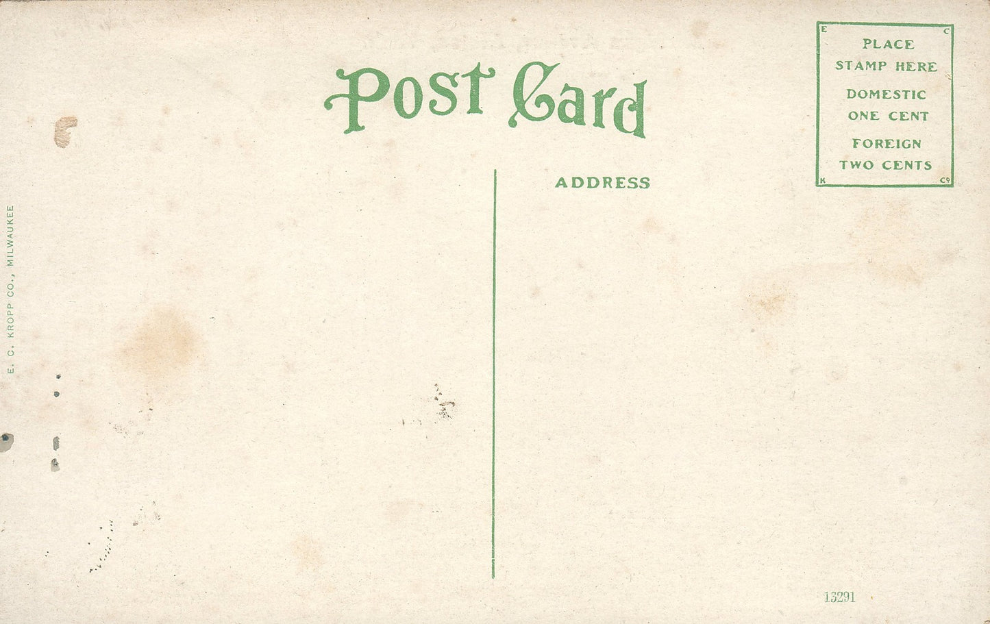 Michigan Avenue Albion MI Mich Michigan Postcard