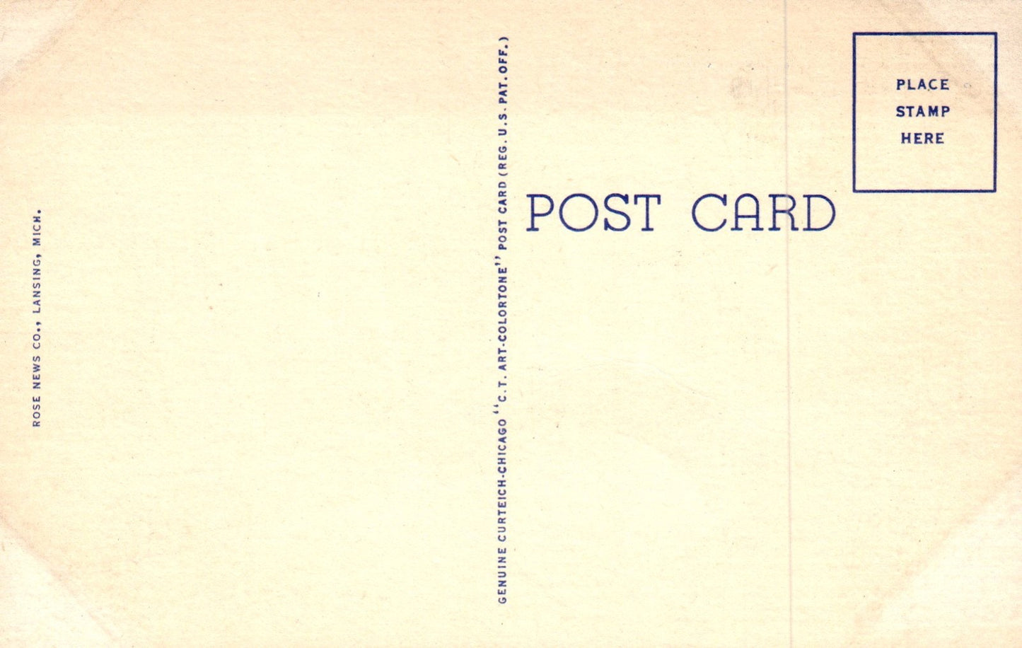 Large Letter Greetings From Lansing Michigan State Capitol Mi Postcard