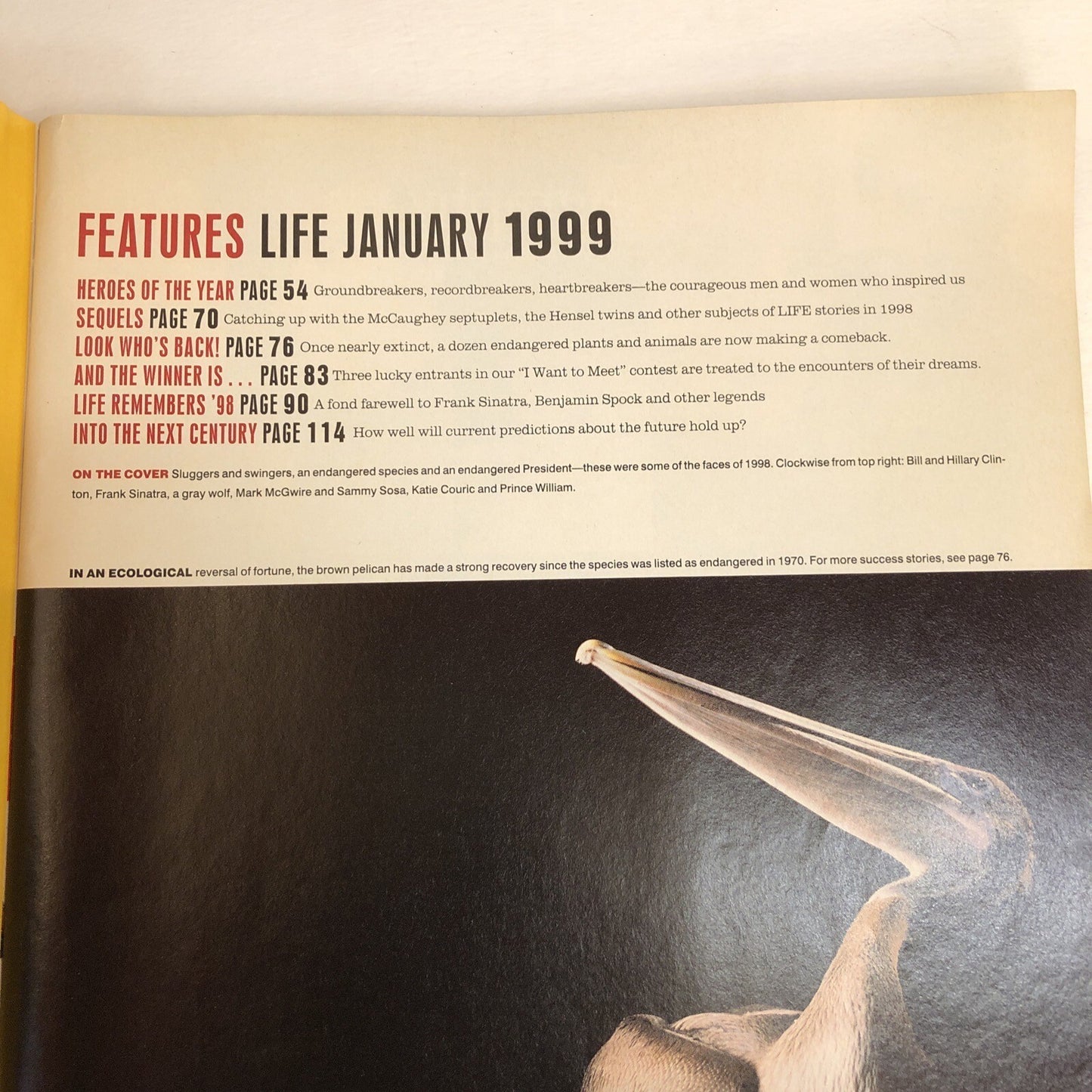 LIFE 1998 Year in Pictures Magazine Collectors Edition January 1999