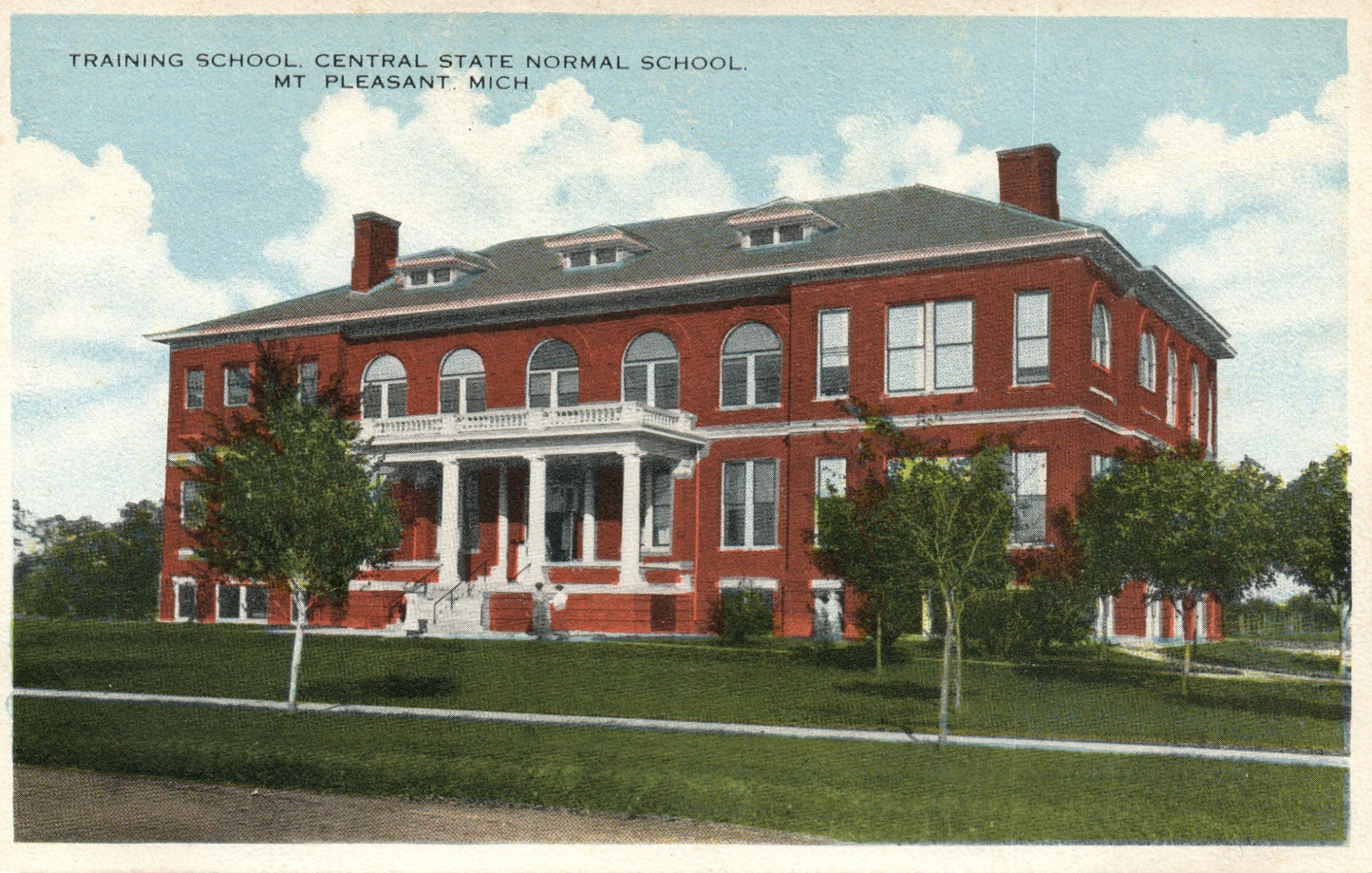 Training School Central State Normal School Mt Mount Pleasant MI Michigan