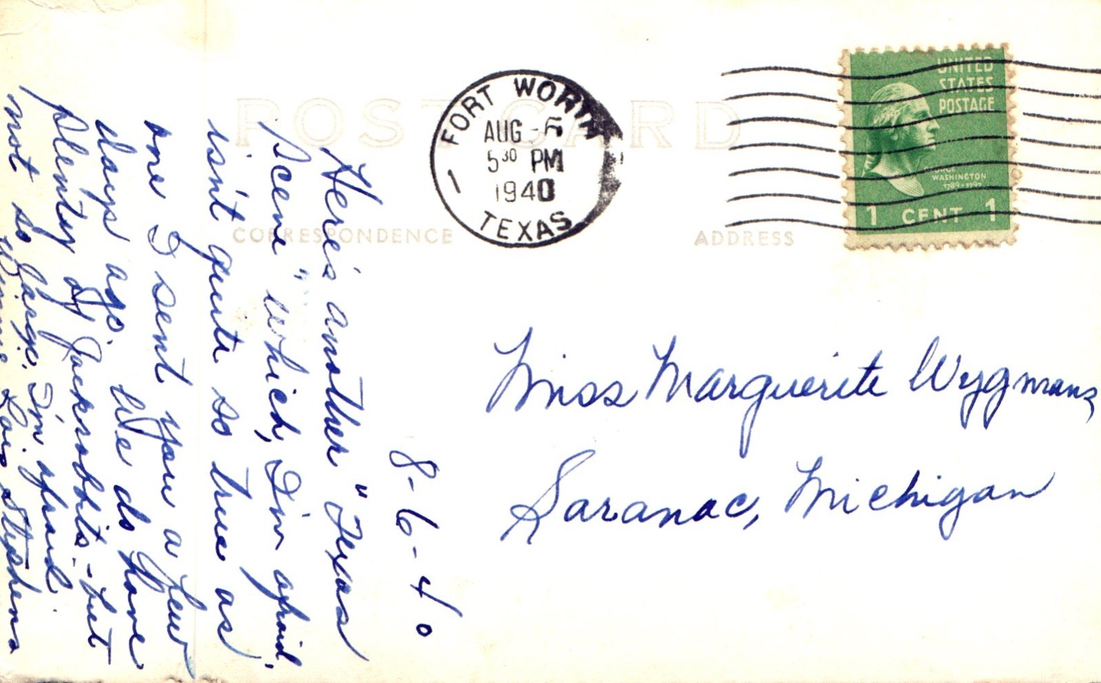 Wild West Texas Jack Rabbit on Rampage Exaggerated Real Photo Postcard