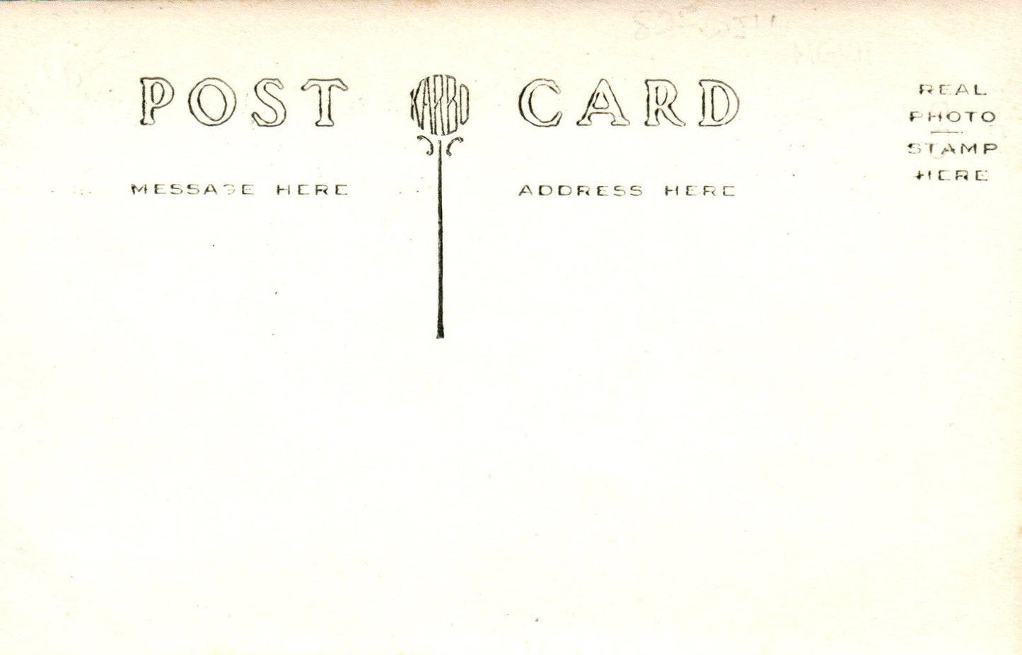 RARE Real Photo Railroad Train Depot Sunfield Michigan Mich MI Postcard