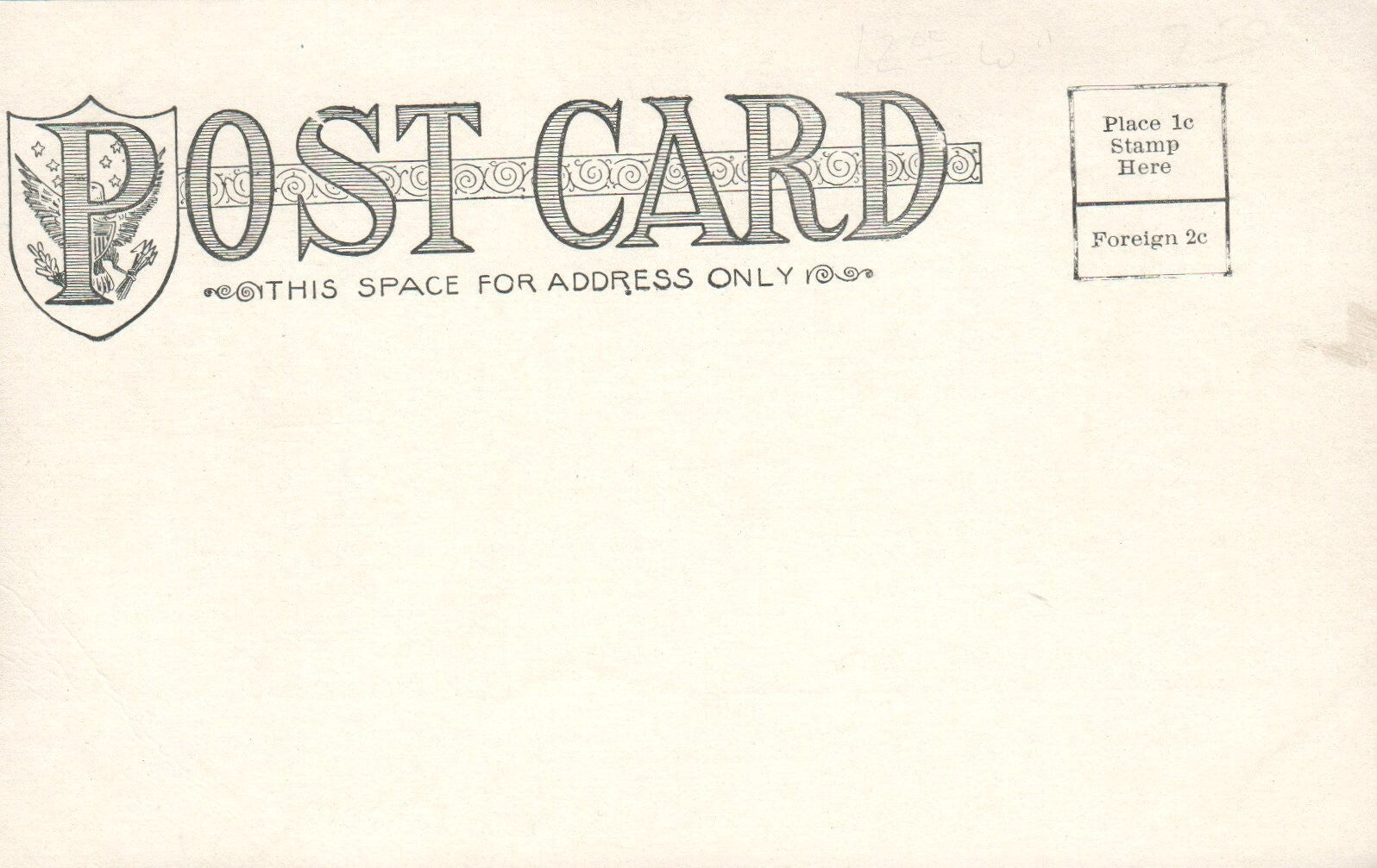 "Figure Eight" Zension Park Michigan MI Postcard