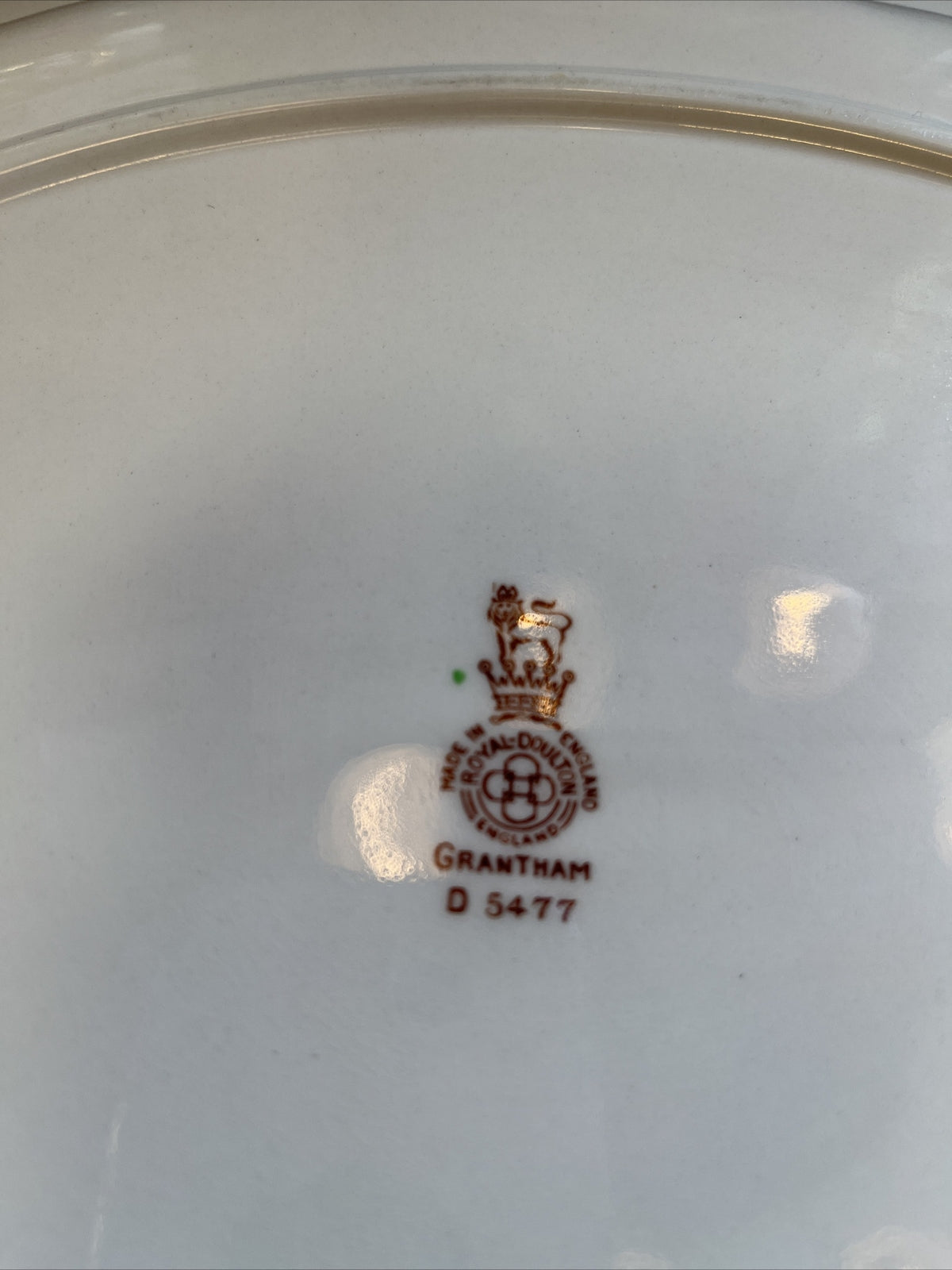 Vintage Royal Doulton China Grantham D5477 Serving Platter 13 3/8" c1934-64 R10