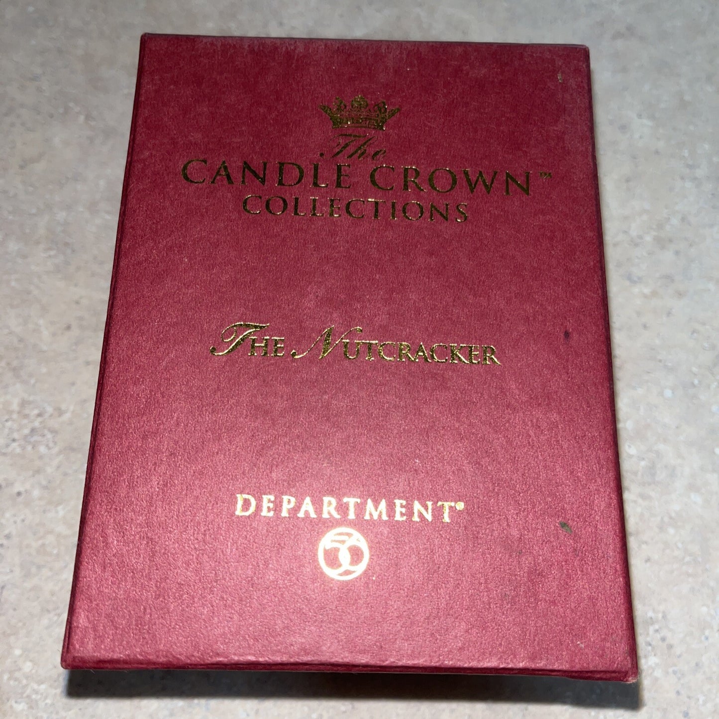 Department 56 Candle Crown Collections " The Nutcracker Prince " In Box