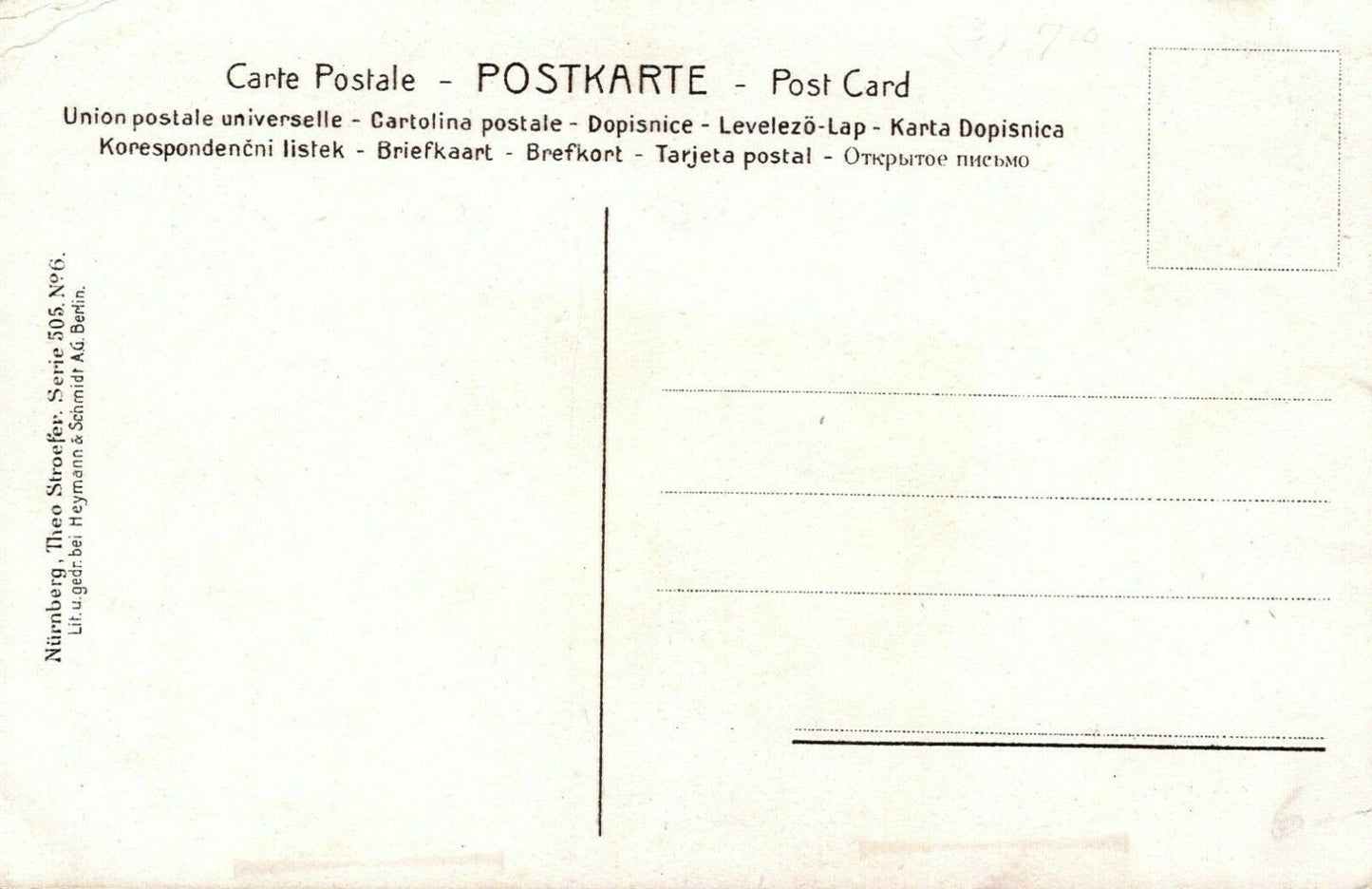 Artist Signed A Asti Pretty Lady with Red Bow in Hair and Shawl Serie 505 No 6