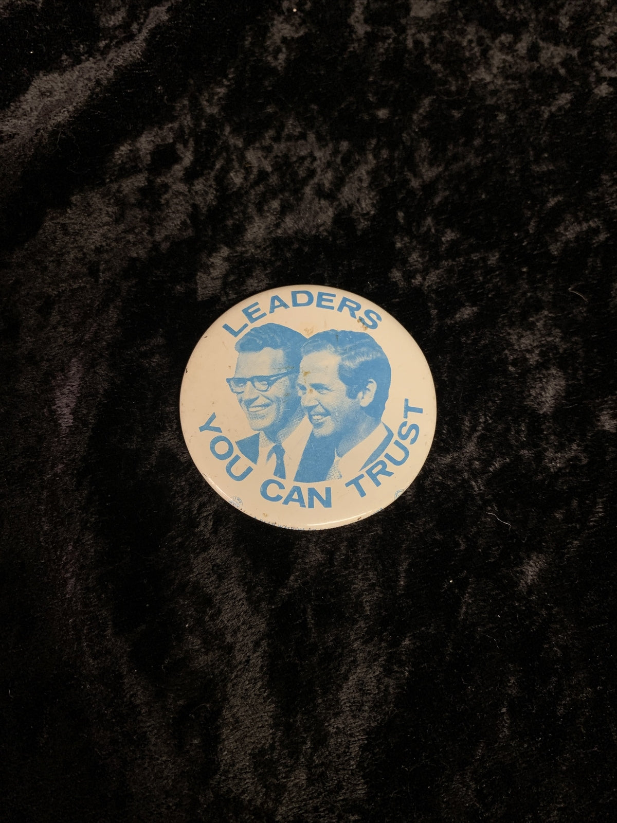2 Vintage 1940's William Milliken Campaign 2 1/4" Celluloid Pinback