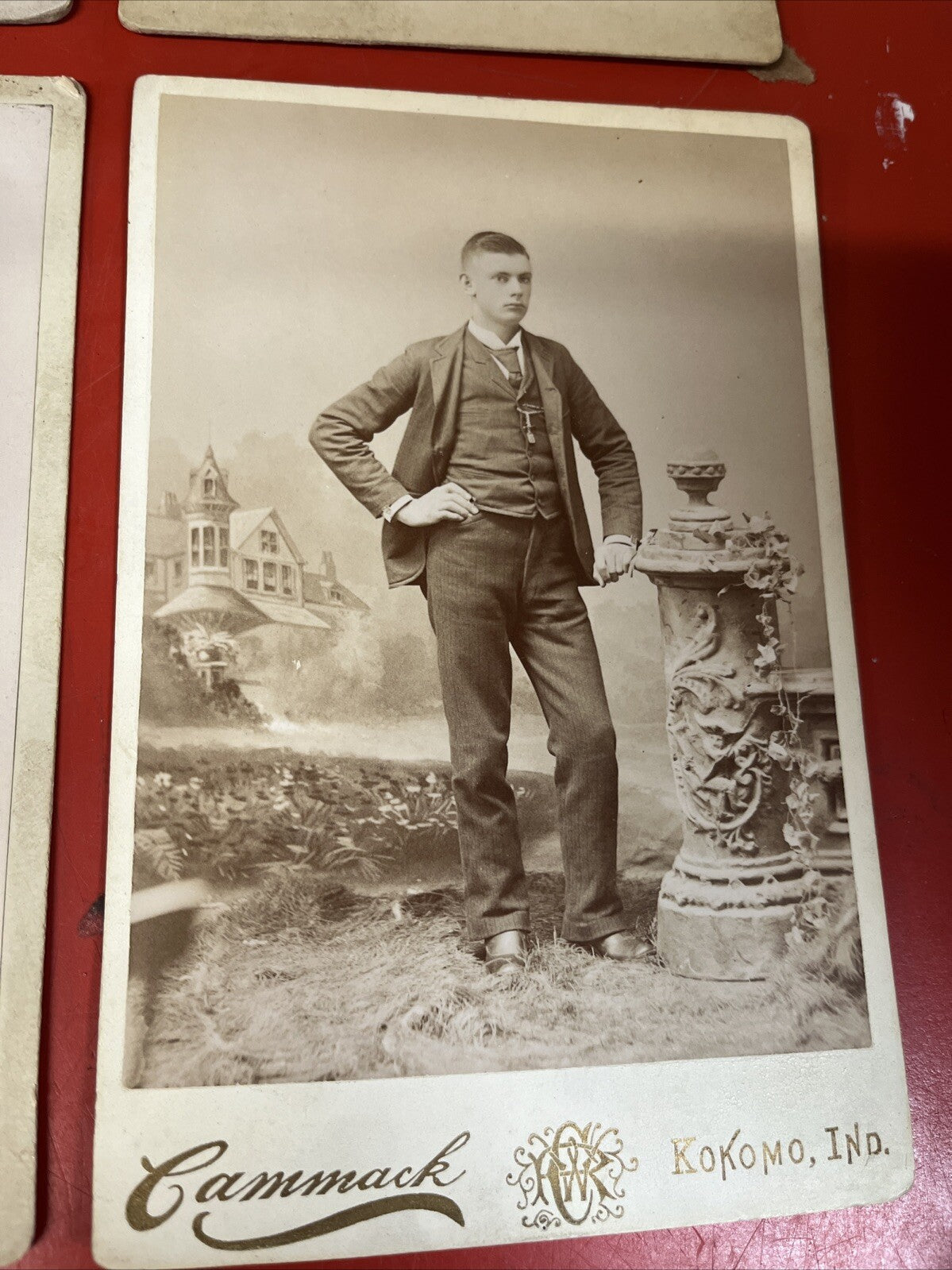 antique cabinet card lot of 6
