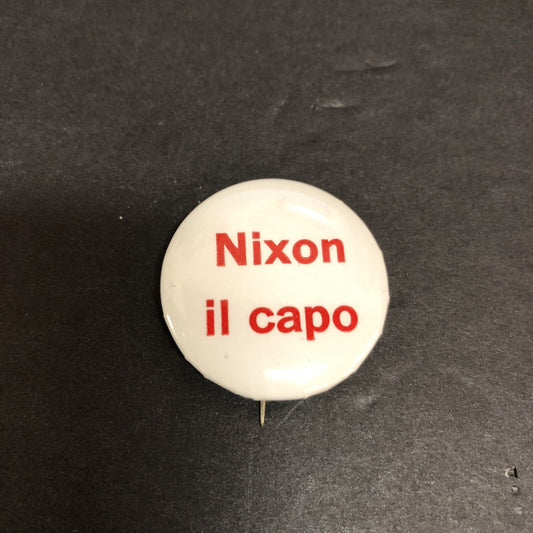 Nixon il capo Celluloid 1.25" Political Pin