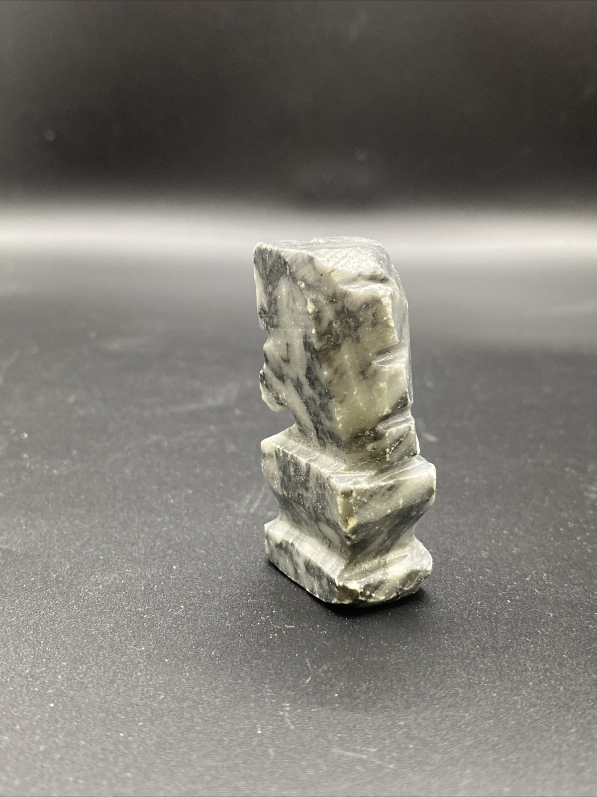 2"  Gray GREY Marble  Onyx Stone Replacement Chess Piece KNIGHT HORSE