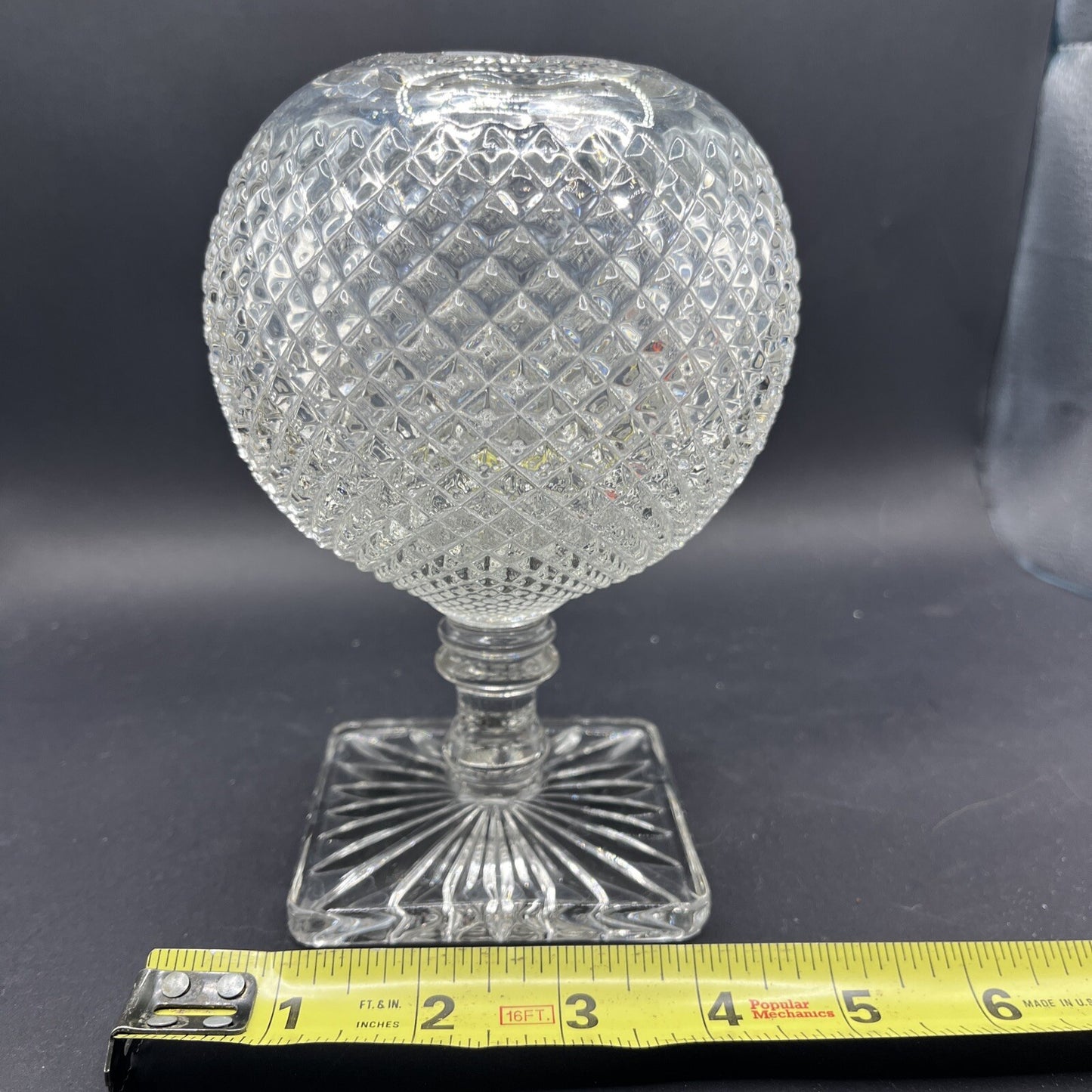 Vintage Blown Glass Ivy Ball