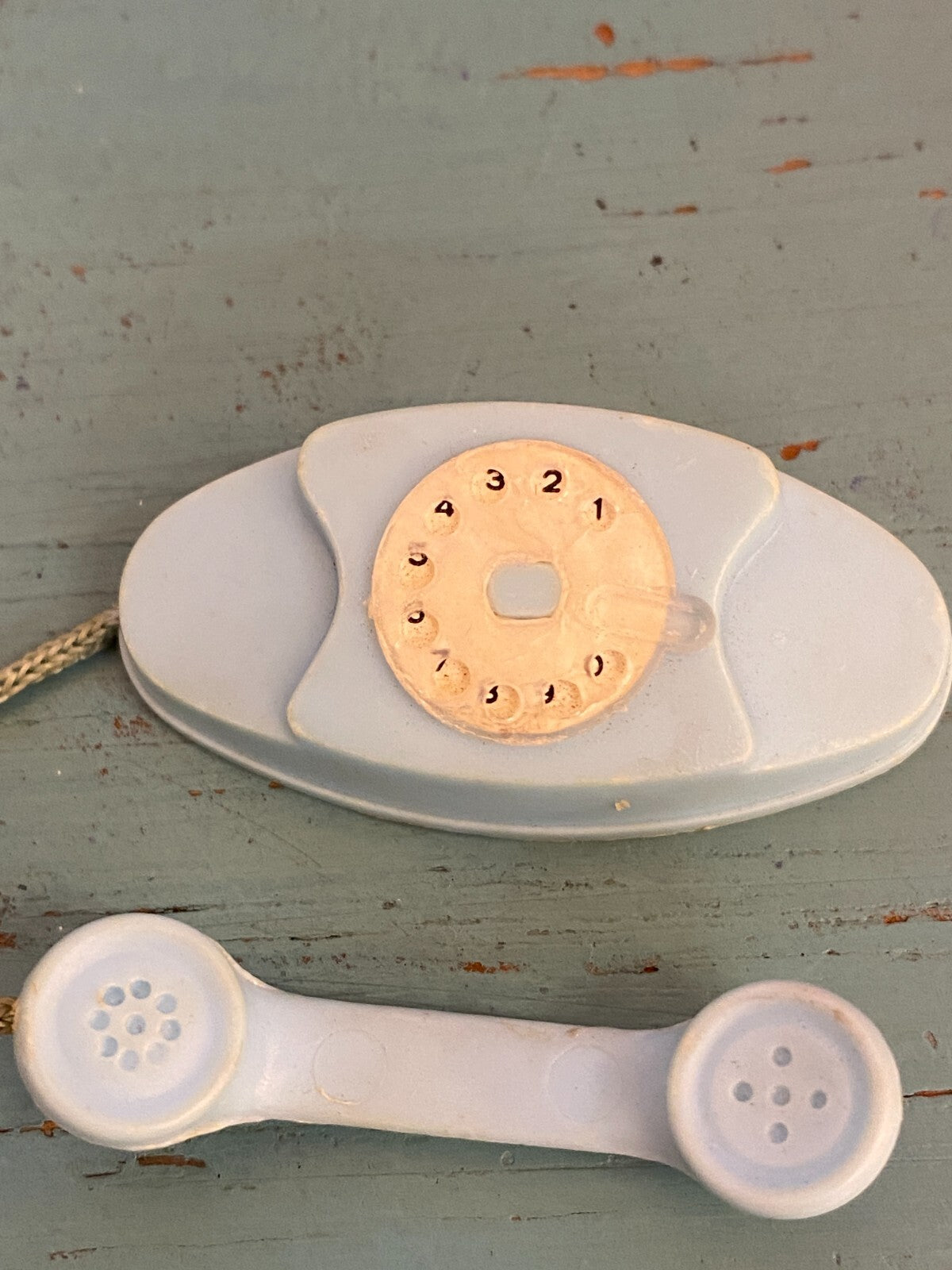 VINTAGE BARBIE SKIPPER DOLL PRINCESS BLUE PHONE ACCESSORY #1909 DREAMTIME 1960