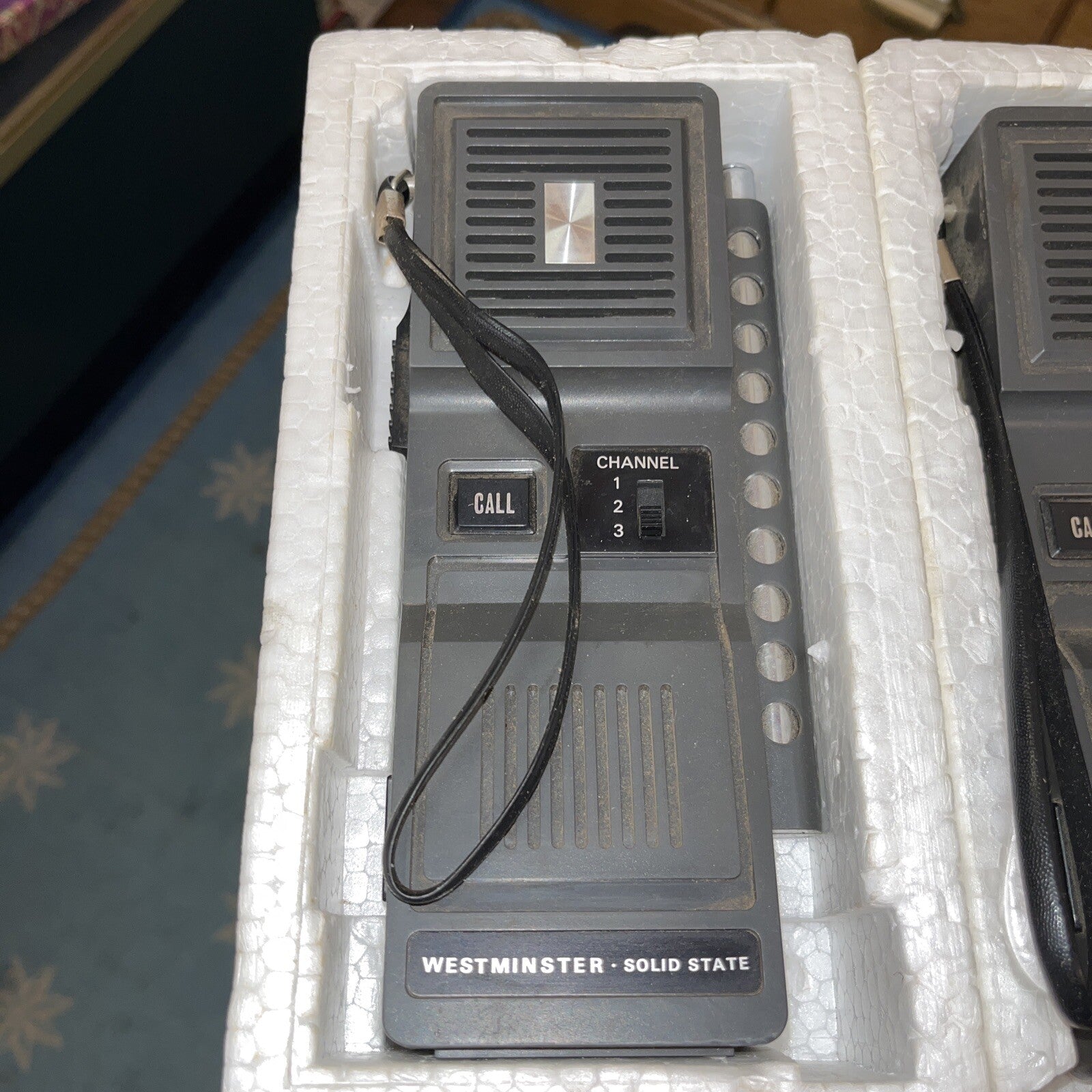 Westminster set of Walkie talkies model 390  3-channel, un-Tested