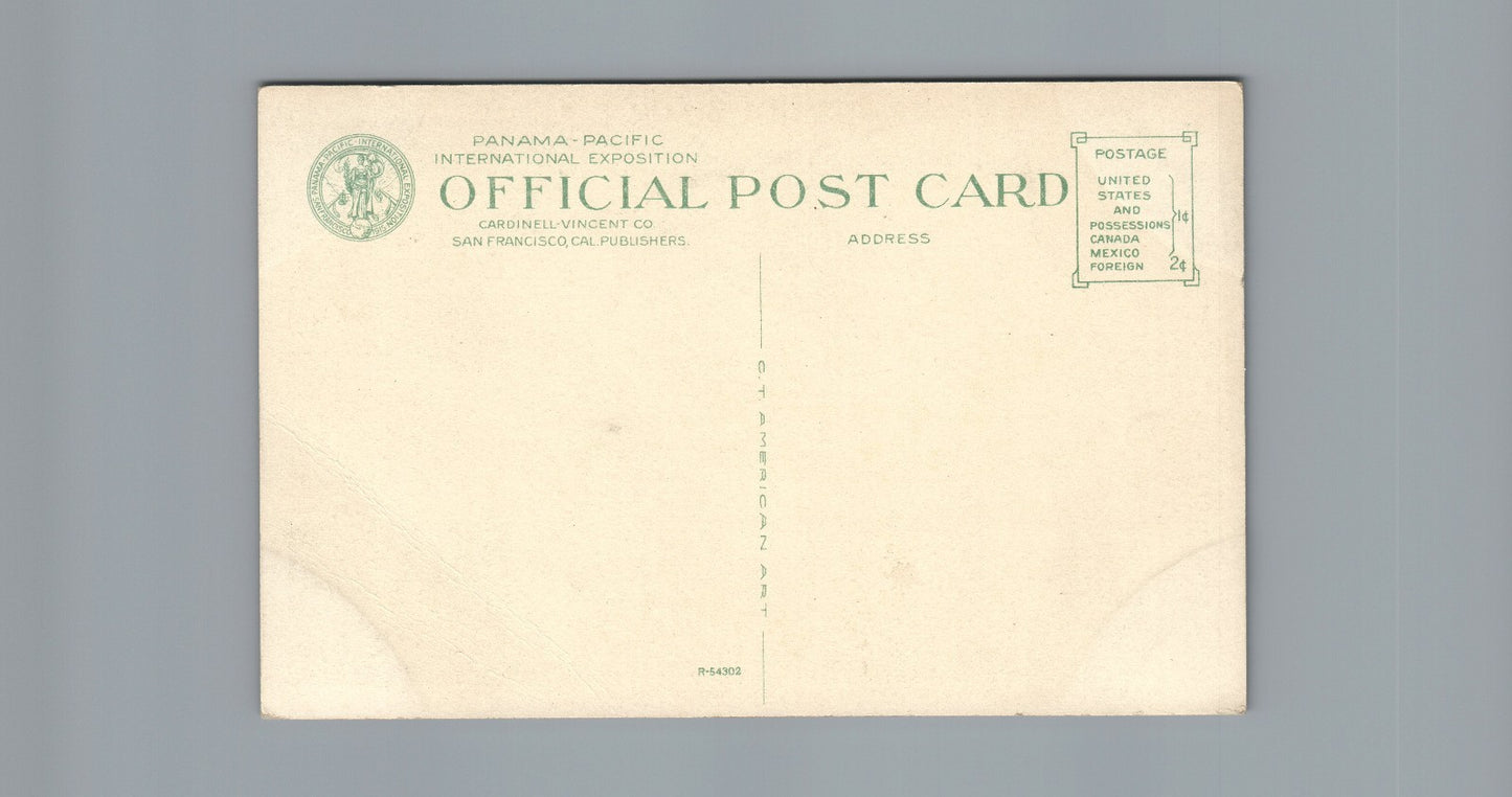 Statue Atlantic Ocean 1935 Fountain Energy Panama Pacific Expo San Francisco CA