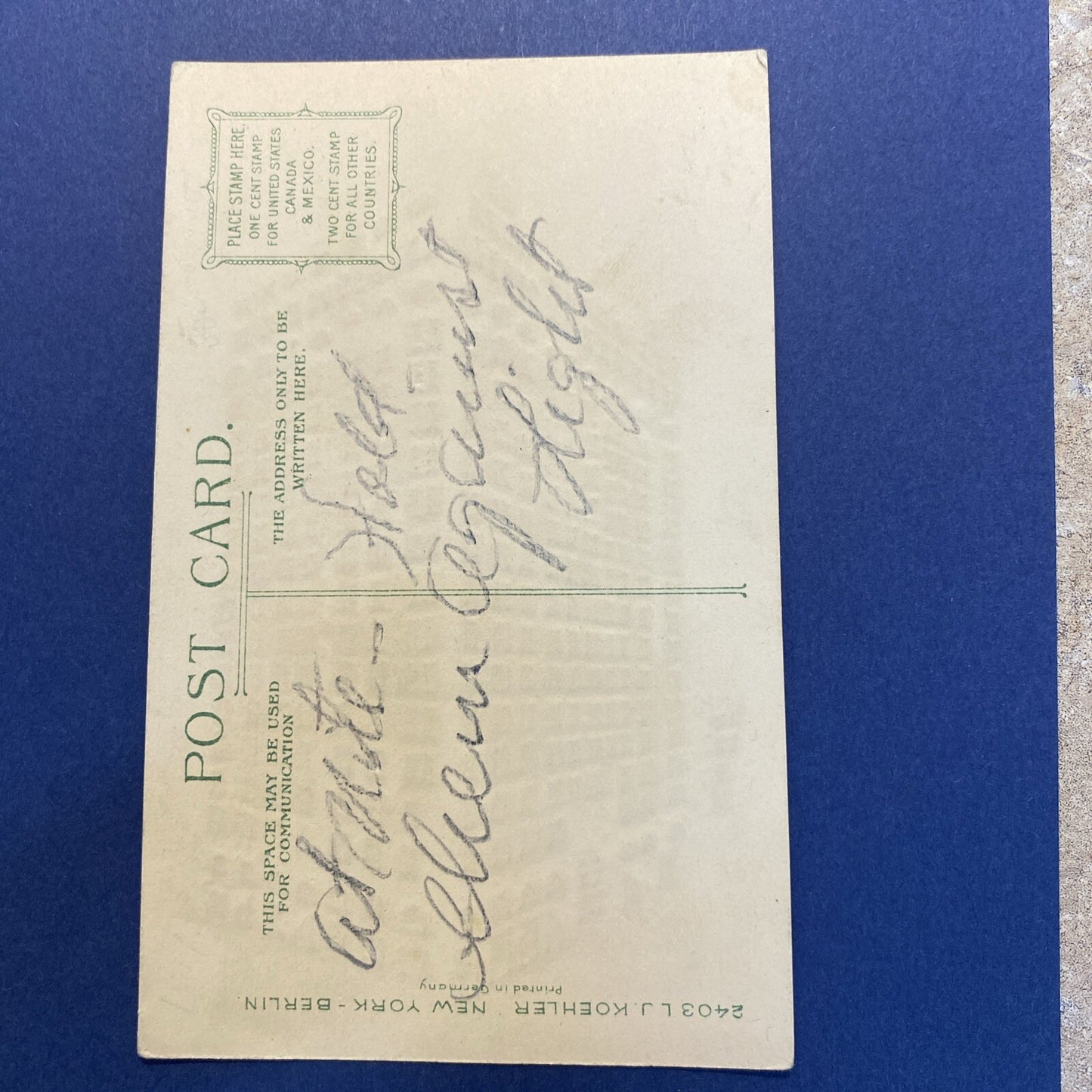 HTL Hold to the Light Masonic Temple Chicago Illinois IL Vintage Postcard