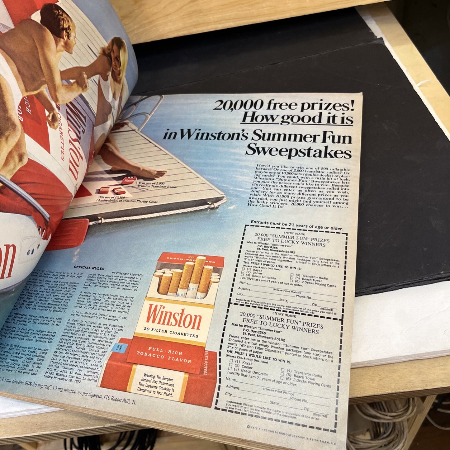 The Saturday Evening Post Summer 1972 COVER Norman Rockwell baseball SPORTS