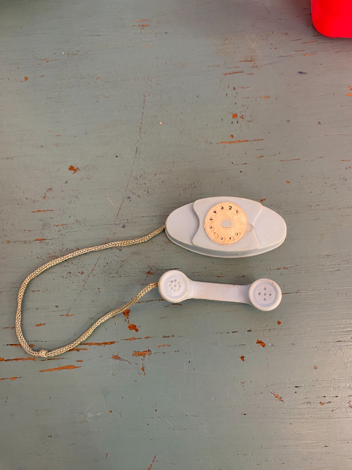 VINTAGE BARBIE SKIPPER DOLL PRINCESS BLUE PHONE ACCESSORY #1909 DREAMTIME 1960