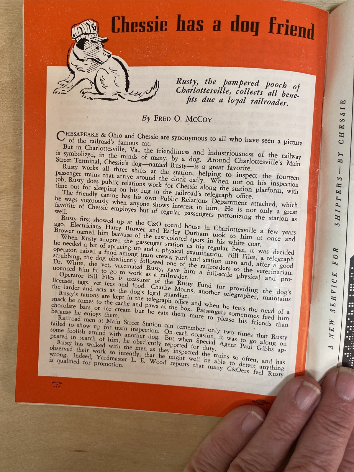 September October 1957 TRACKS MAGAZINE CHESAPEAKE & OHIO RAILROAD RR TRAINS