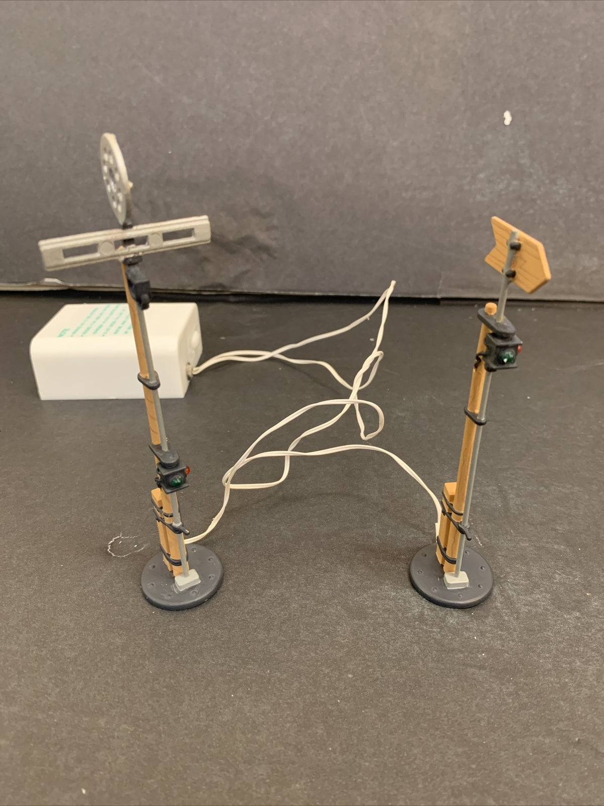 Department 56 Village Accessories - "Queensbridge Railroad Yard Accessories"