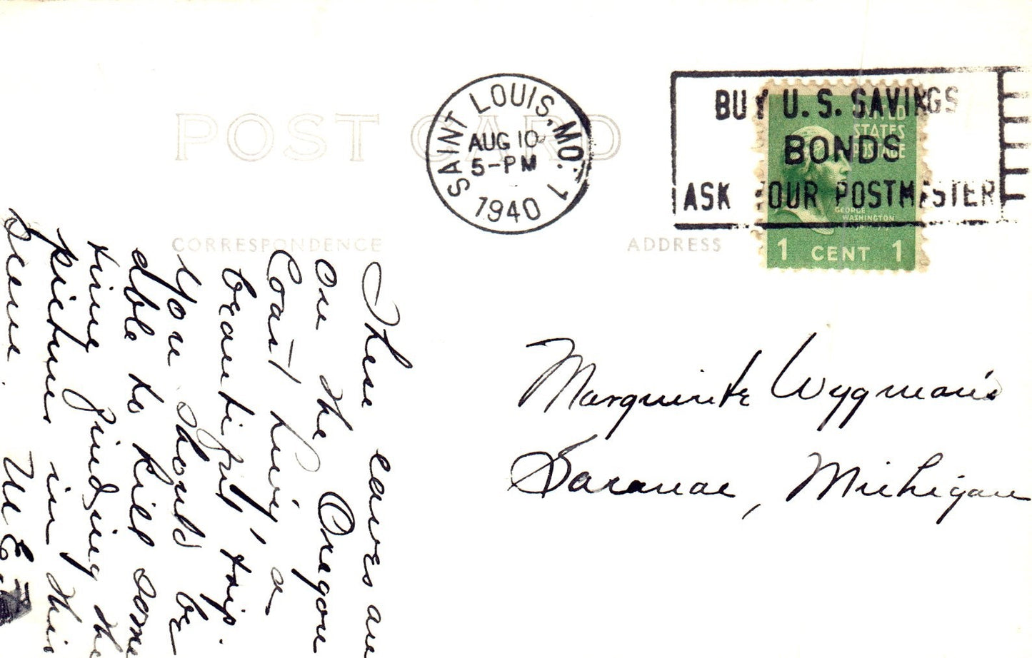 Interior of Sea Lion Caves in Florence Oregon Real Photo Postcard