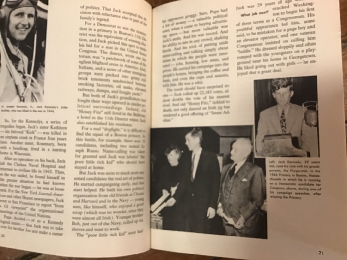 Lot of 2 Vintage John Fitzgerald Kennedy JFK President Pictorial Magazines