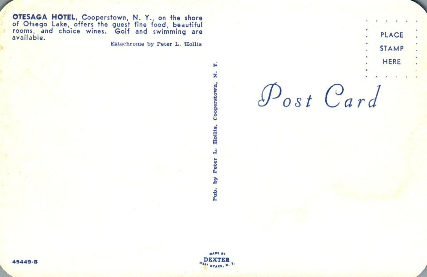 Street View Keystone Motel Pool Cody Wyoming Hotel Postcard