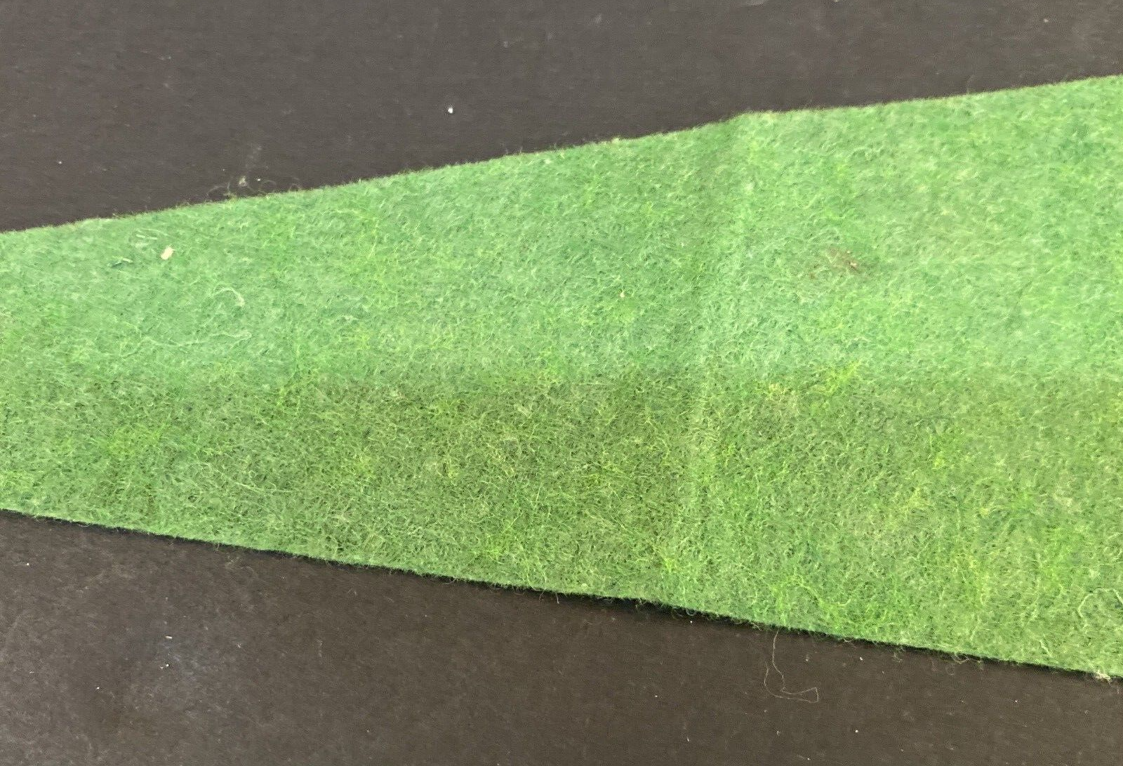 RARE 1940's Michigan State Fair Detroit  Small Flag Pennant 12" x 3.5" FELT