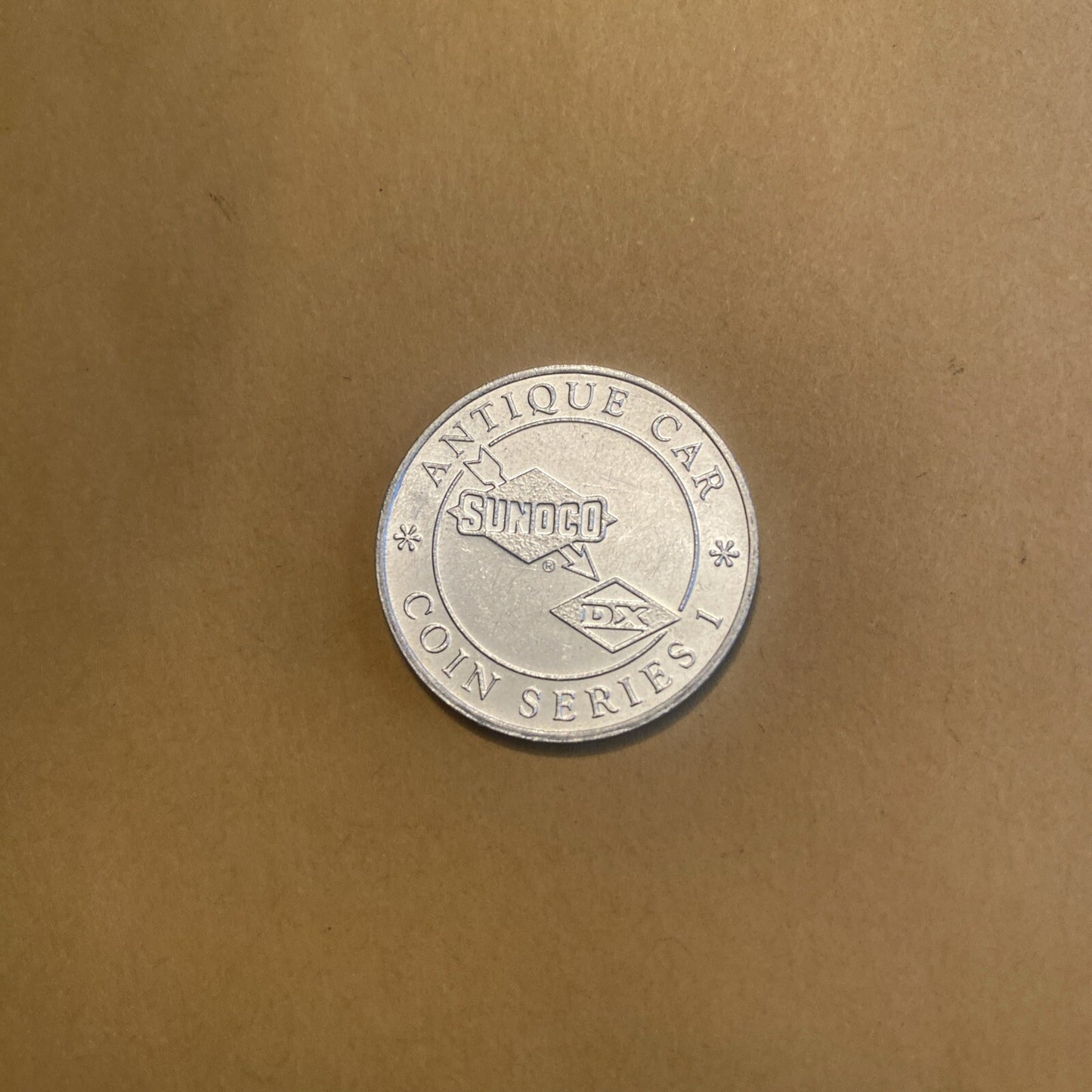 1925 Lincoln Sport Sedan Sunoco Oil Commemorative Token Antique Car Coin Frankli