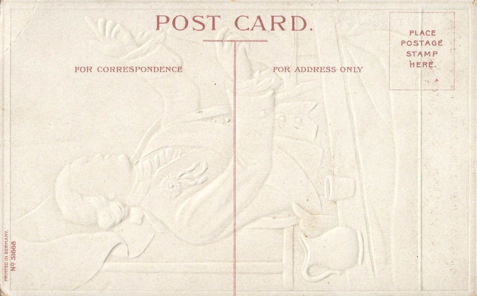 "The Day We Celebrate" "When in the Corse of Human Events" Patriotic Postcard