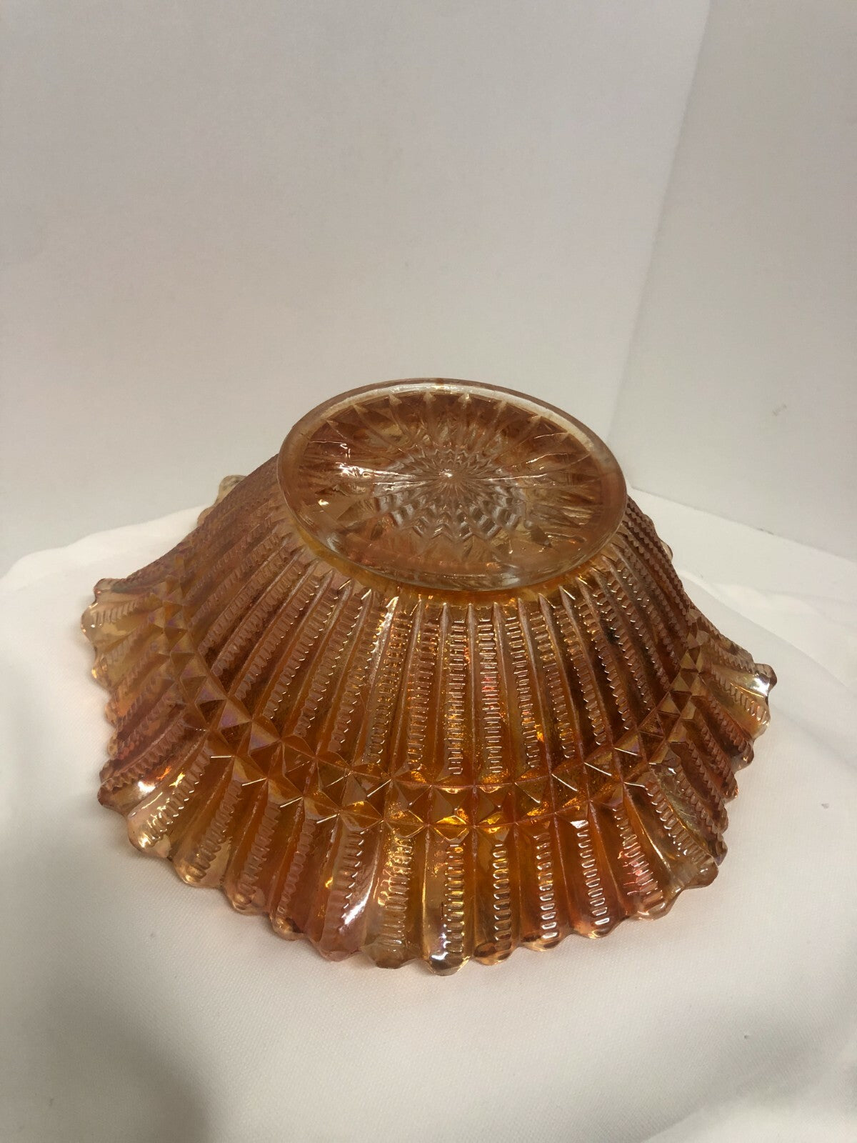 9"x4" Orange Carnival Fruit Bowl