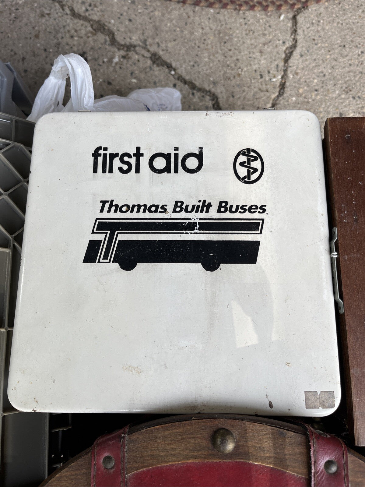 Thomas Built Buses SAF-T-LINER First-Aid Kit Cabinet Full Stock New