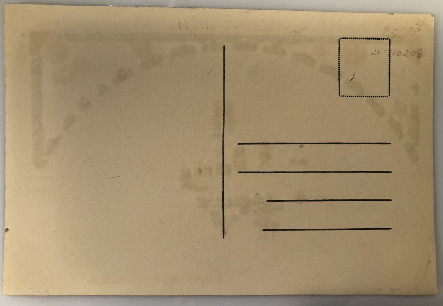 Hold to Light With Loving Easter Greeting Apple Blossoms Church Scenic Postcard