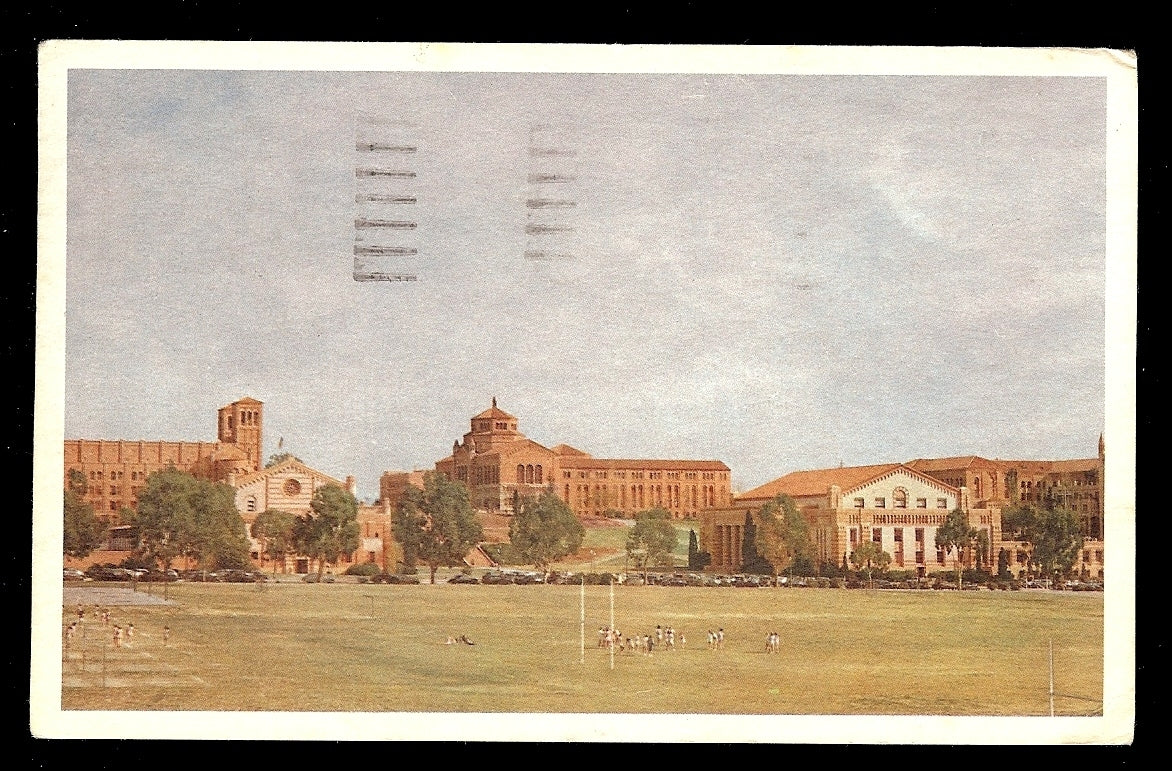 UCLA University of California Los Angeles CA University College Postcard