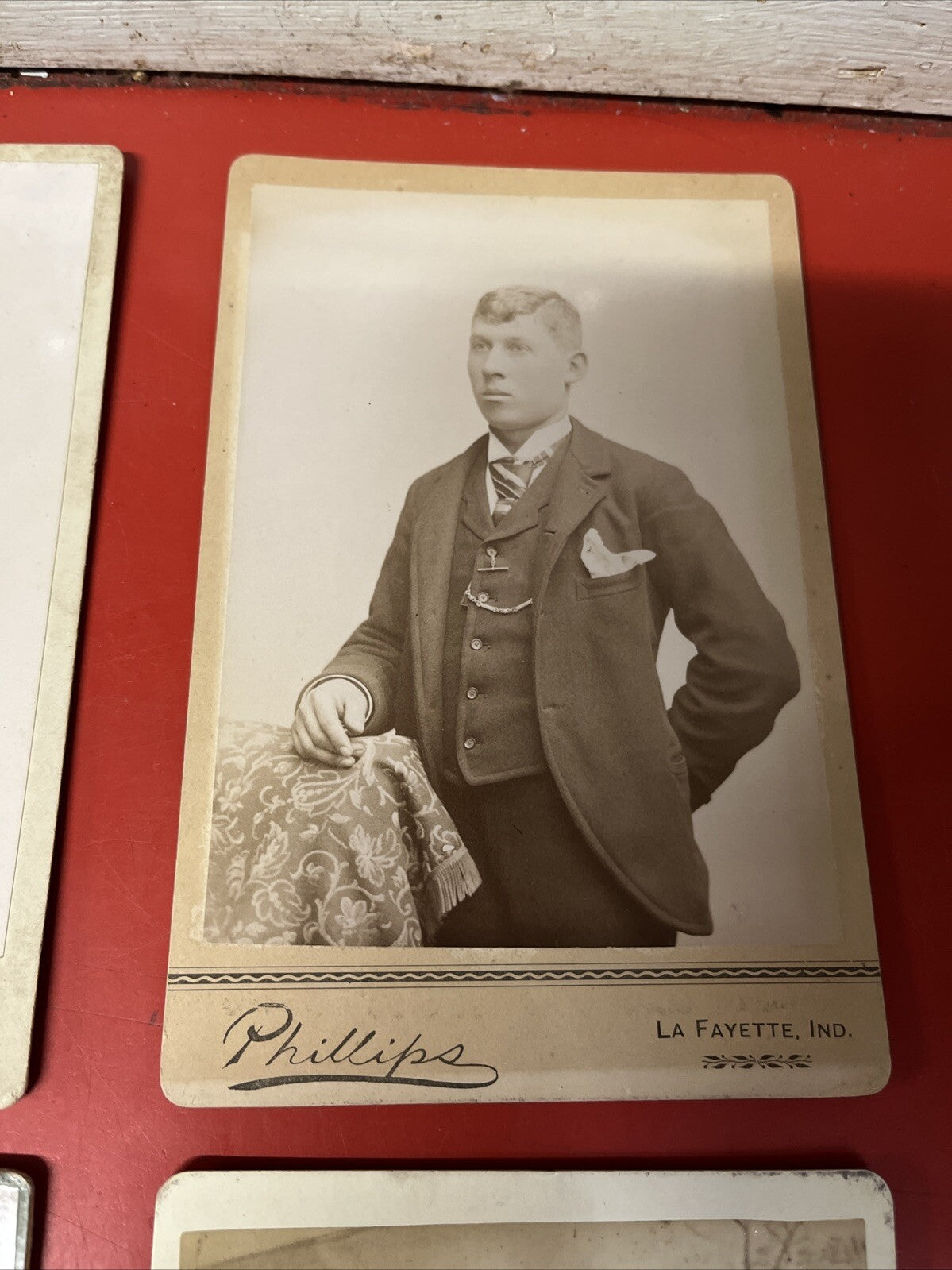 antique cabinet card lot of 6