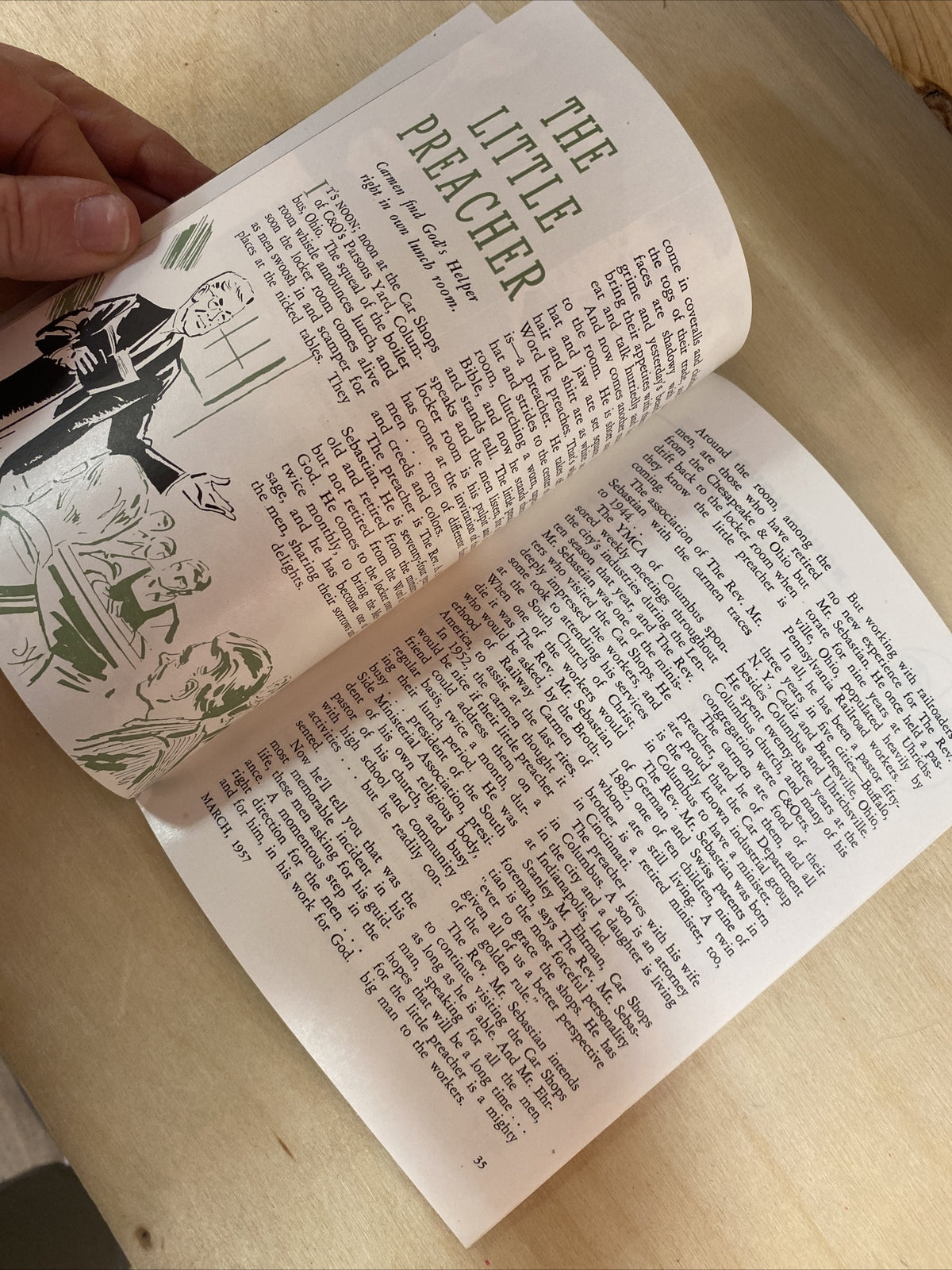 March 1957 TRACKS MAGAZINE CHESAPEAKE & OHIO RAILROAD RR TRAINS