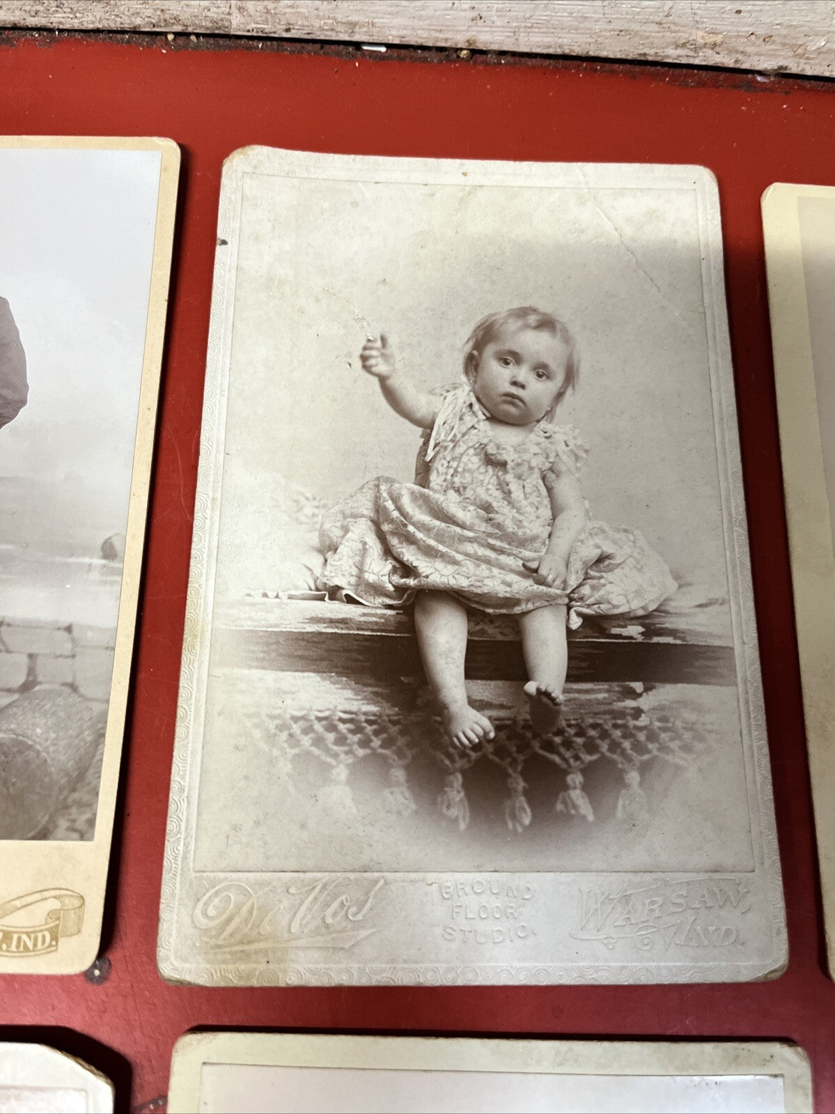 antique cabinet card lot of 6
