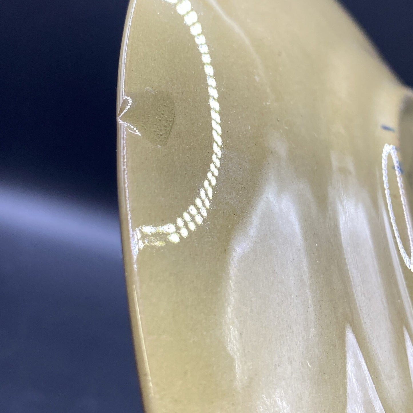 Antique 1912 Buffalo Pottery Abino Ware Nautical Ship Plate Signed C Harris