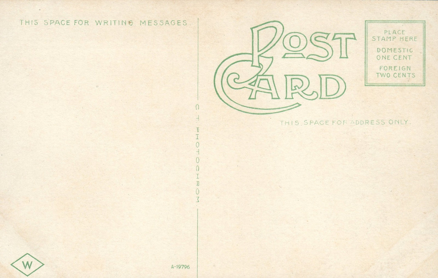 Industrial School Lansing Mich Michigan MI Postcard