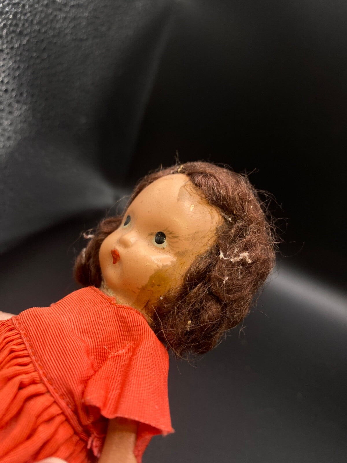 6" Red Vintage Story Book DOLL