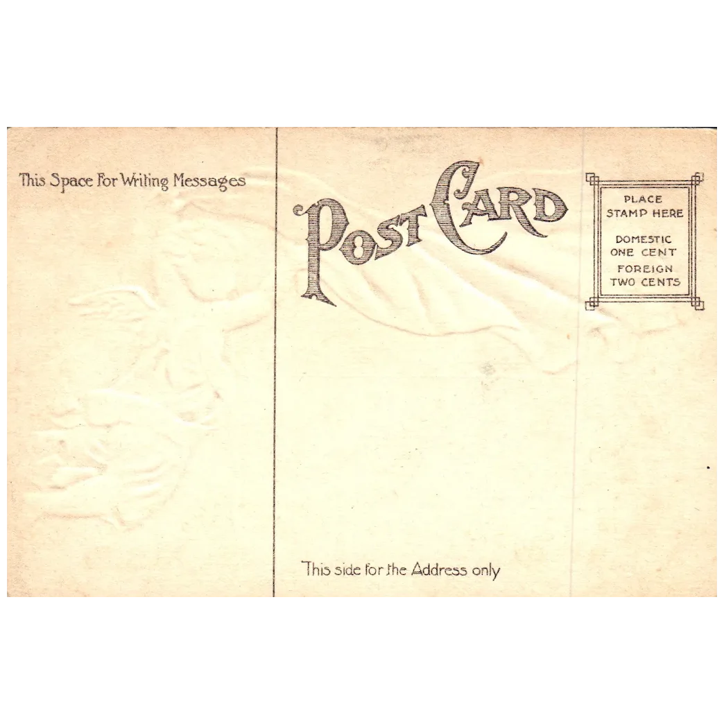 Memorial Day Souvenir Star-Spangled Banner Flag Vintage Patriotic Postcard