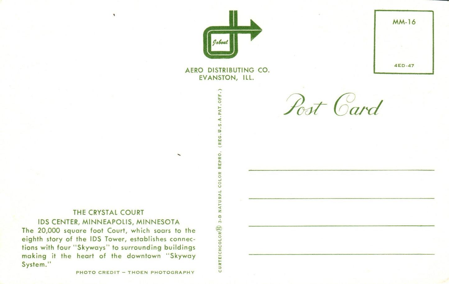 The Crystal Court IDS Center Minneapolis MN Minnesota